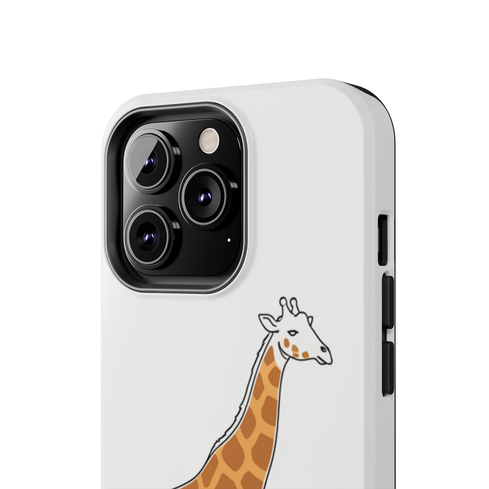 Giraffe Tough Phone Case — Cute Safari Animal Protective Cover
