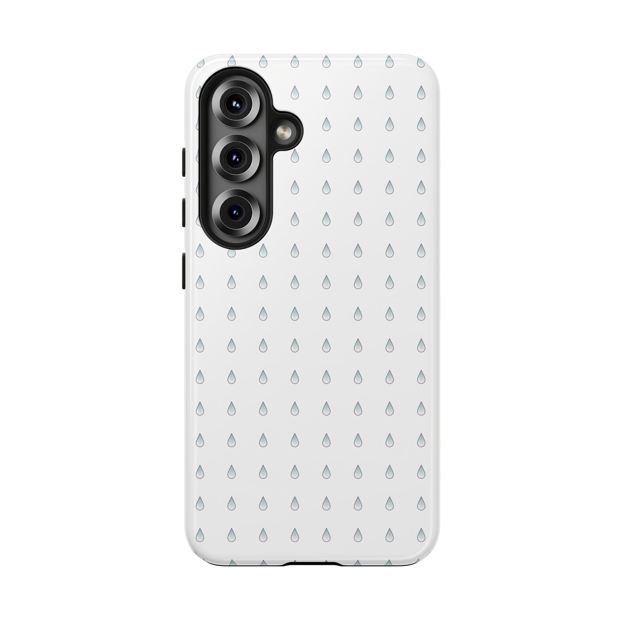 Tough Phone Case — Minimal Raindrop Protective Cover