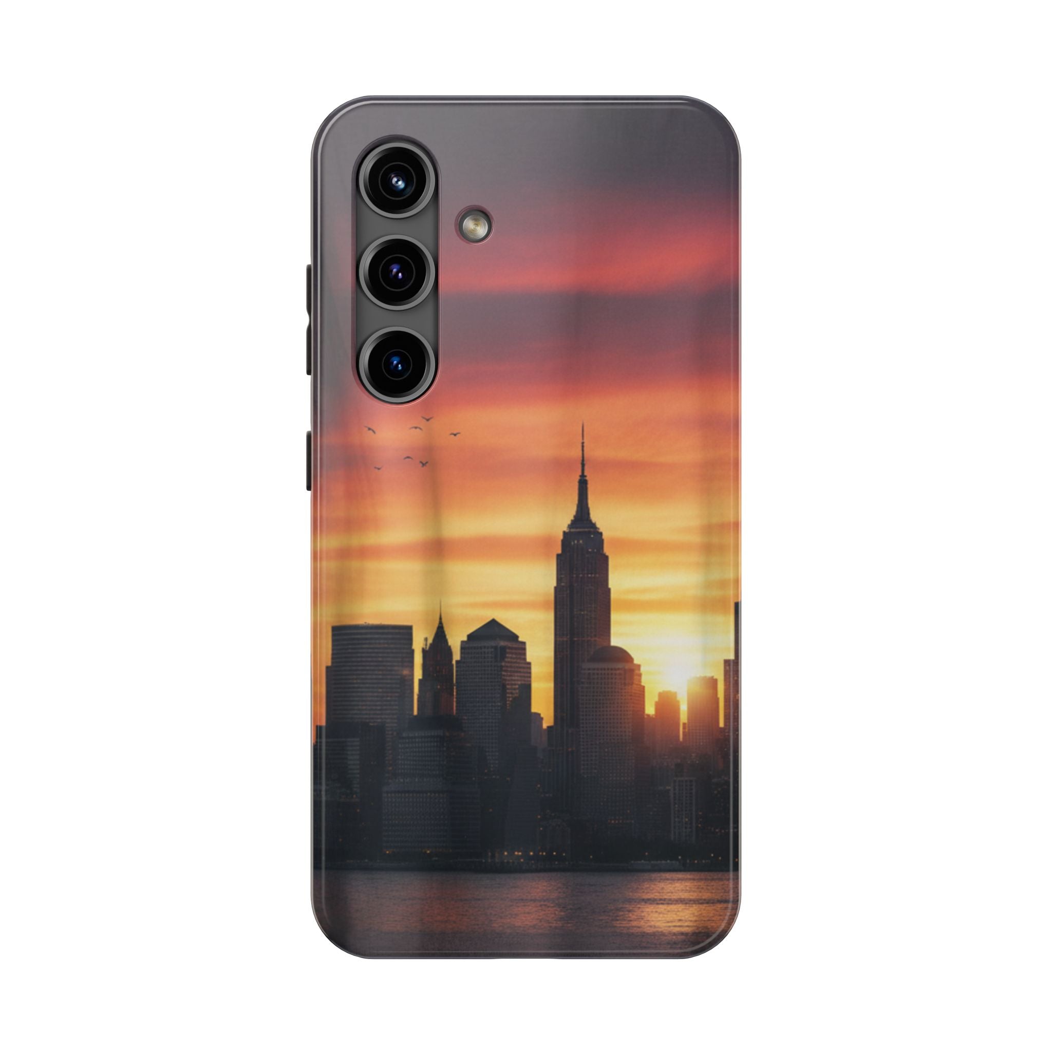 Tough Phone Case — NYC Skyline Sunset Protective Cover