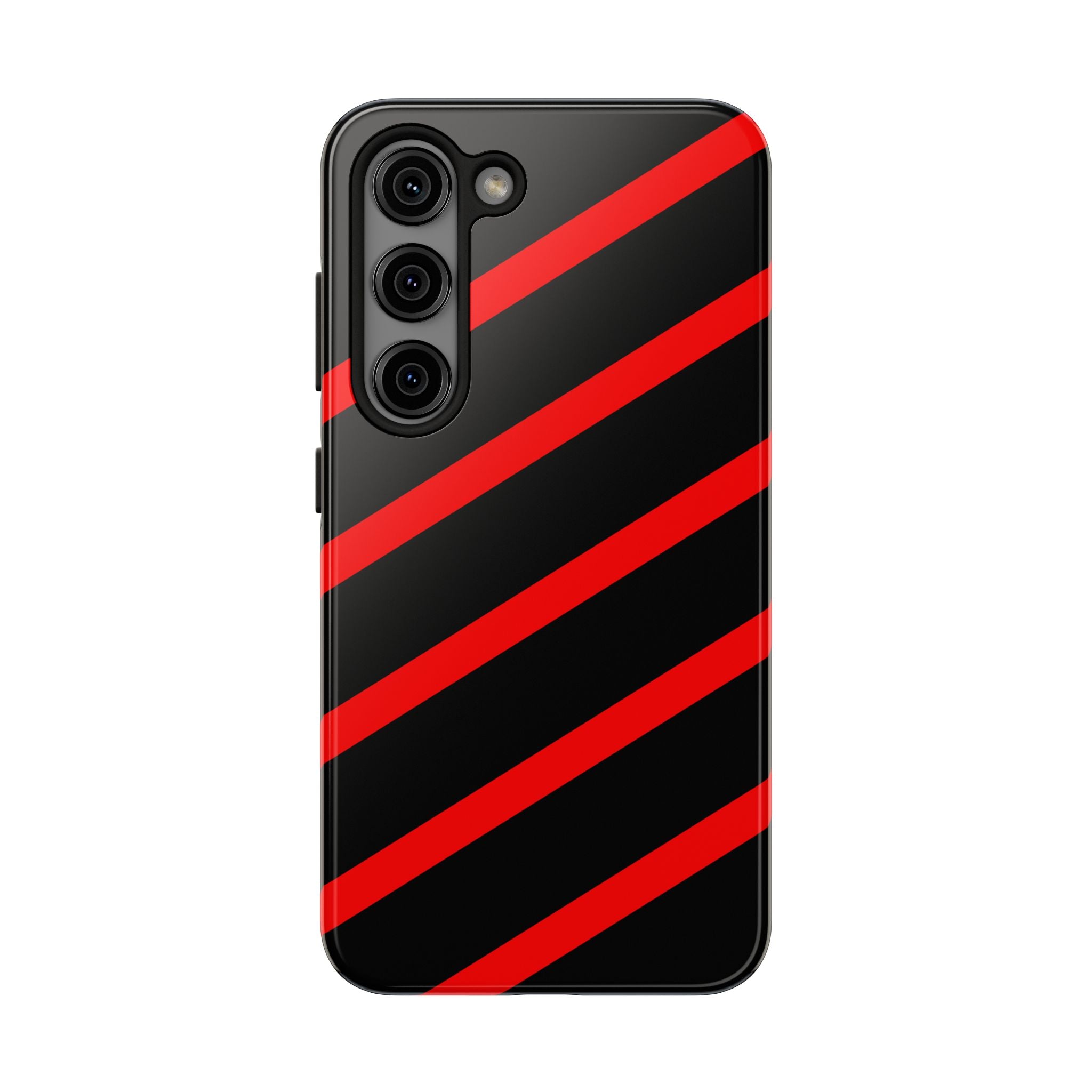 Copy of Tough Phone Case — Blue Diagonal Stripe Shockproof Cover