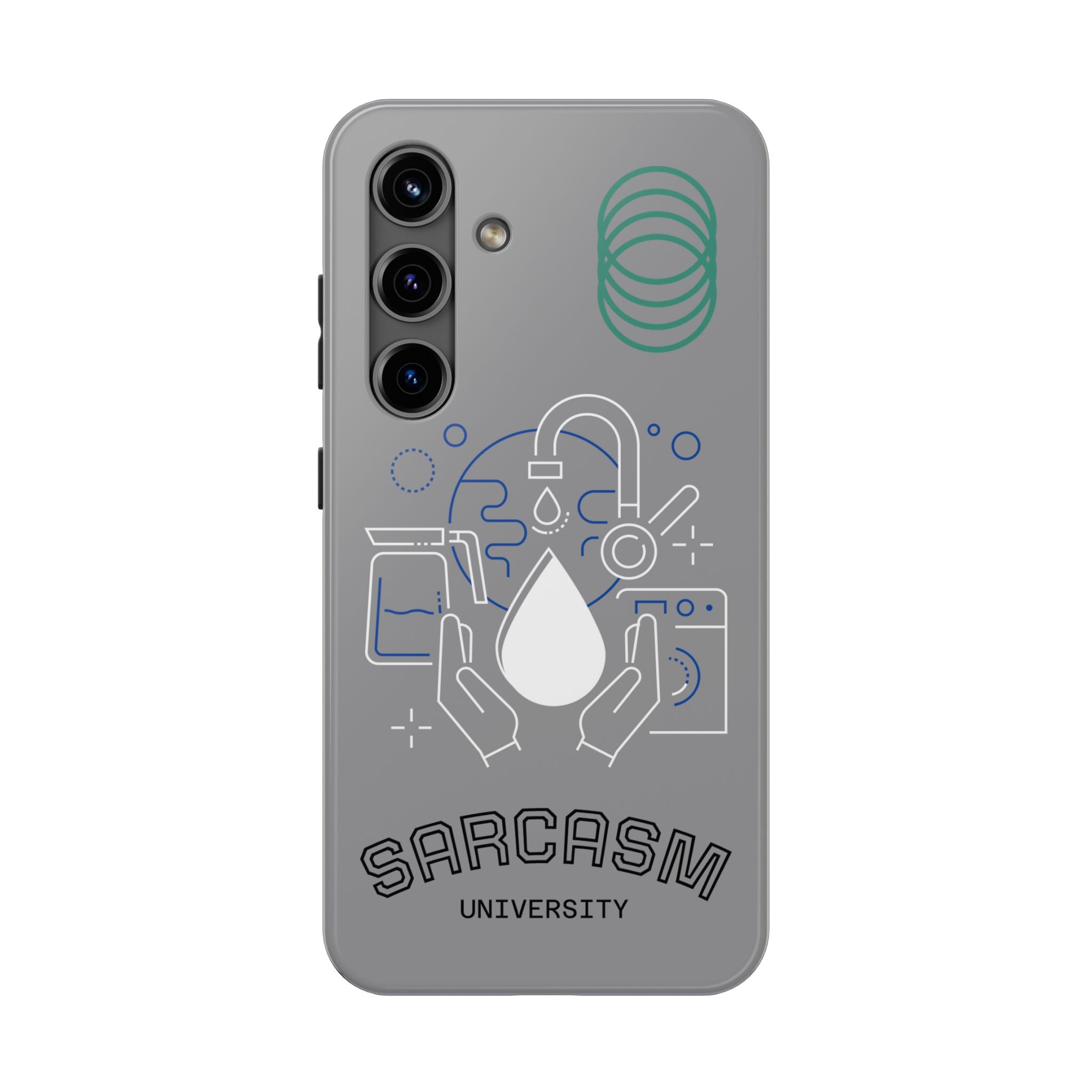 Sarcasm University Tough Phone Case — Scientific Lab Drop Design