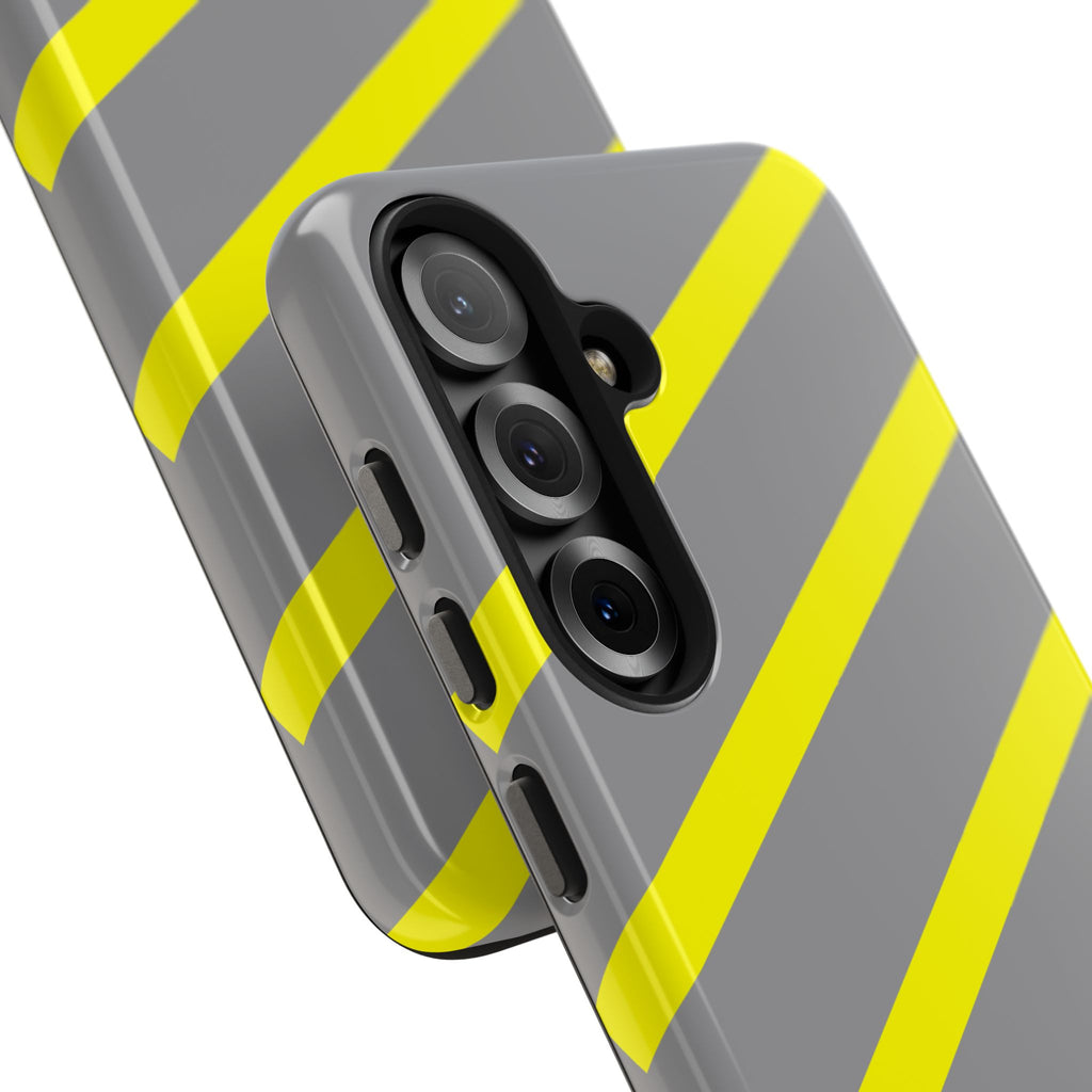 Copy of Tough Phone Case — Blue Diagonal Stripe Shockproof Cover