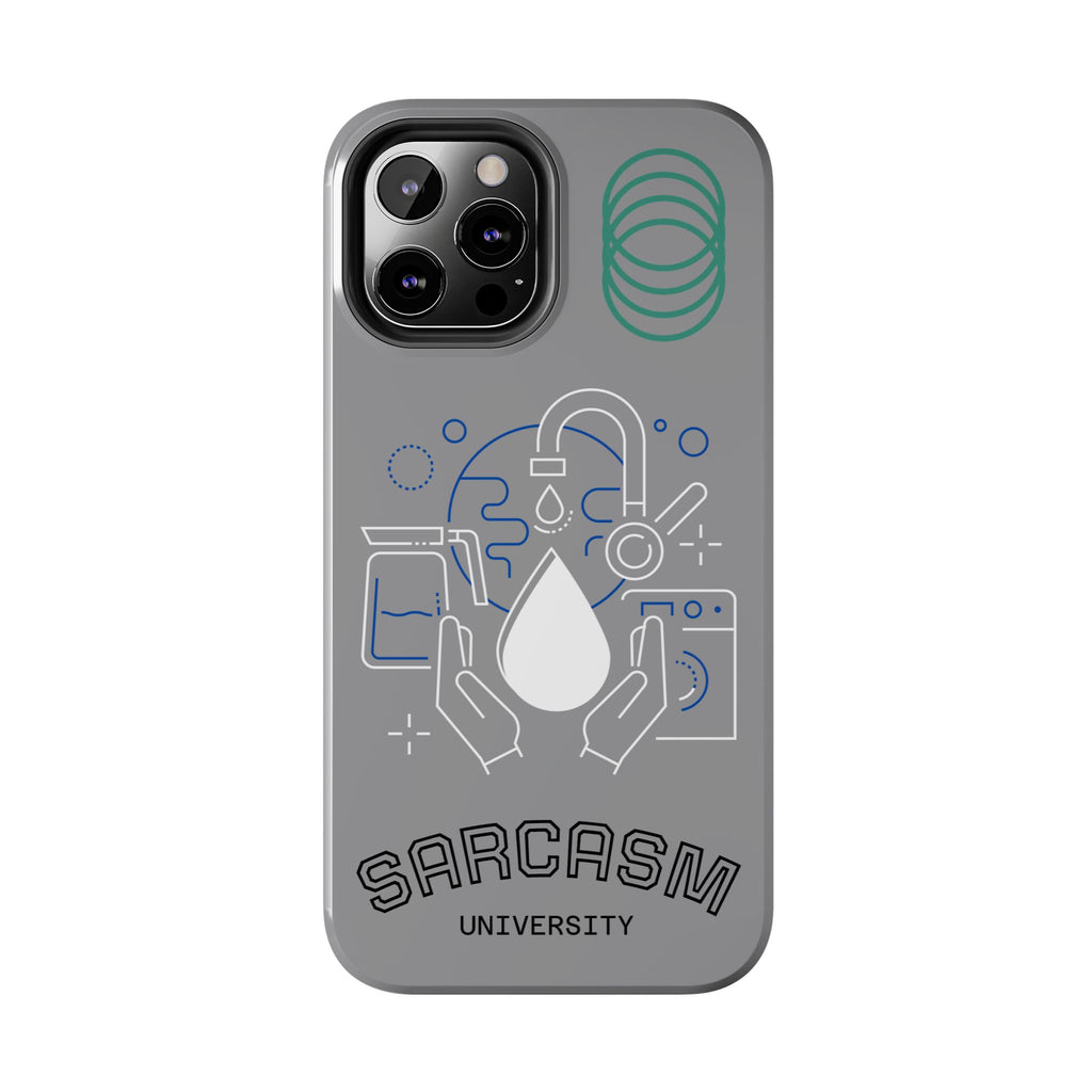 Sarcasm University Tough Phone Case — Scientific Lab Drop Design