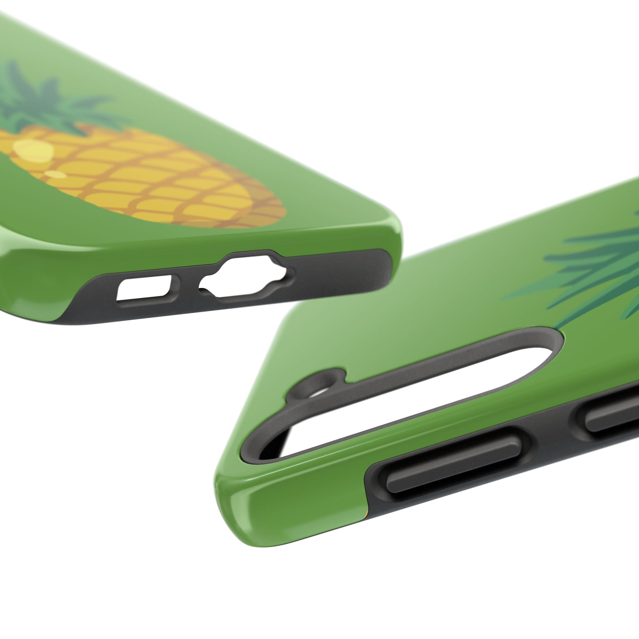 Pineapple Tough Phone Case — Tropical Green Protective Phone Cover