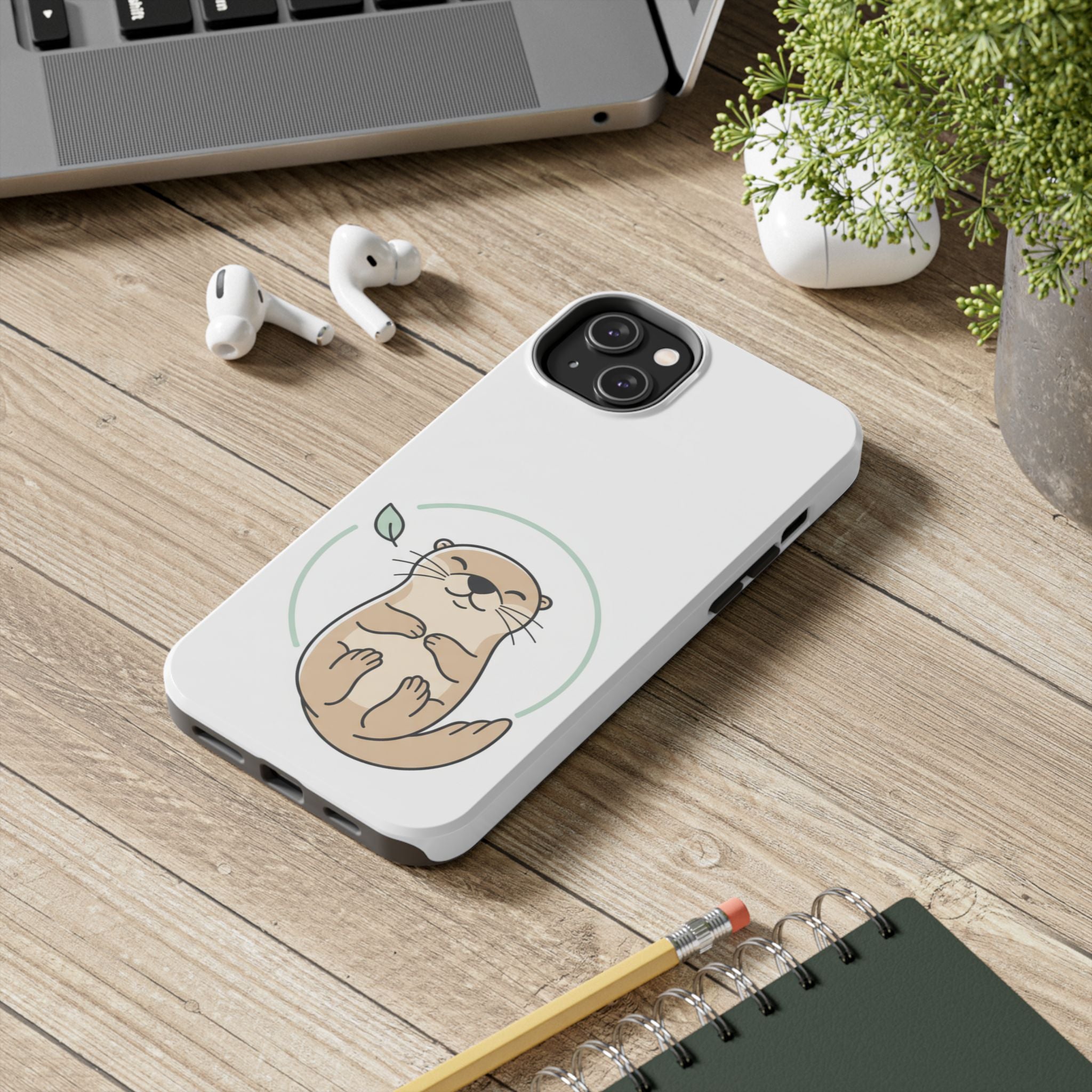 Cute Otter – Cartoon Otter Protective Phone Cover