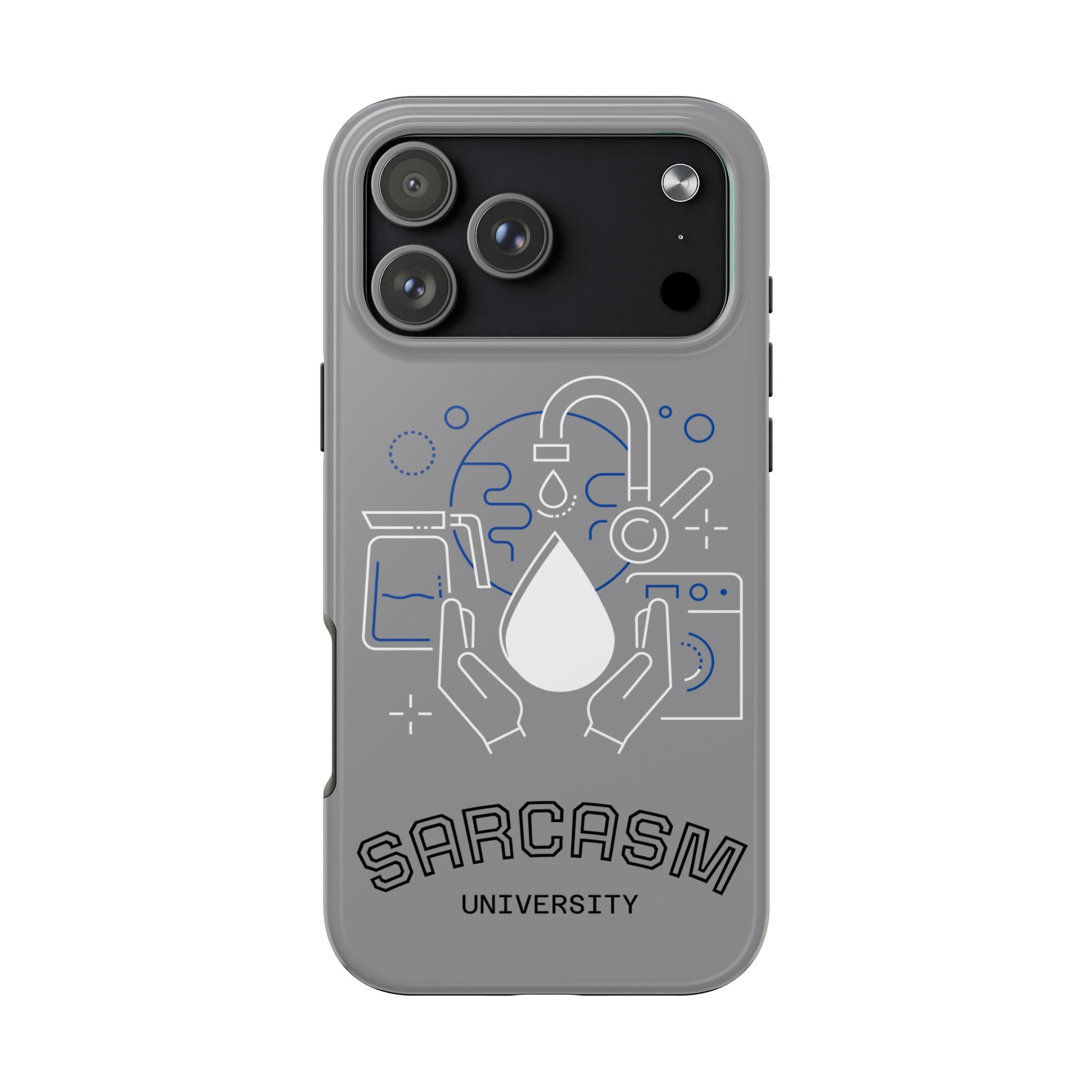 Sarcasm University Tough Phone Case — Scientific Lab Drop Design