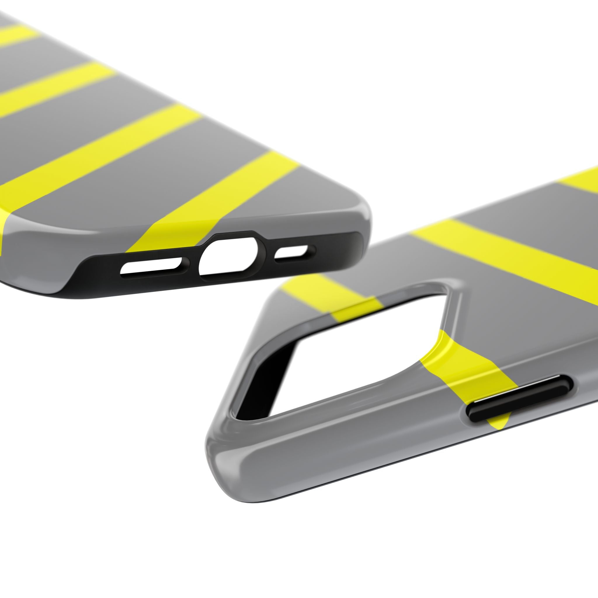 Copy of Tough Phone Case — Blue Diagonal Stripe Shockproof Cover