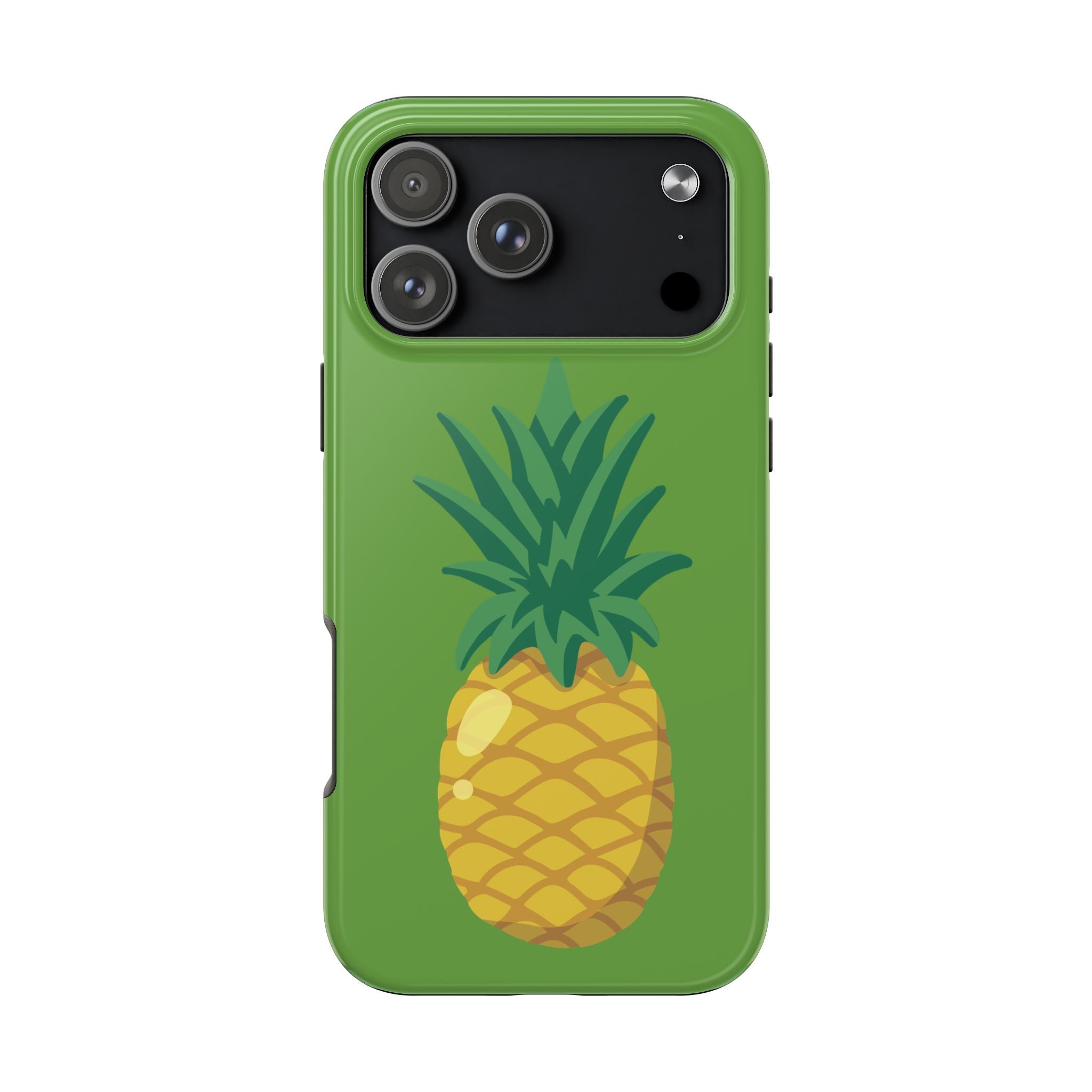 Pineapple Tough Phone Case — Tropical Green Protective Phone Cover