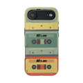 Retro 80s Cassette Tough Phone Case — "80's Jam" Vintage Tape Design