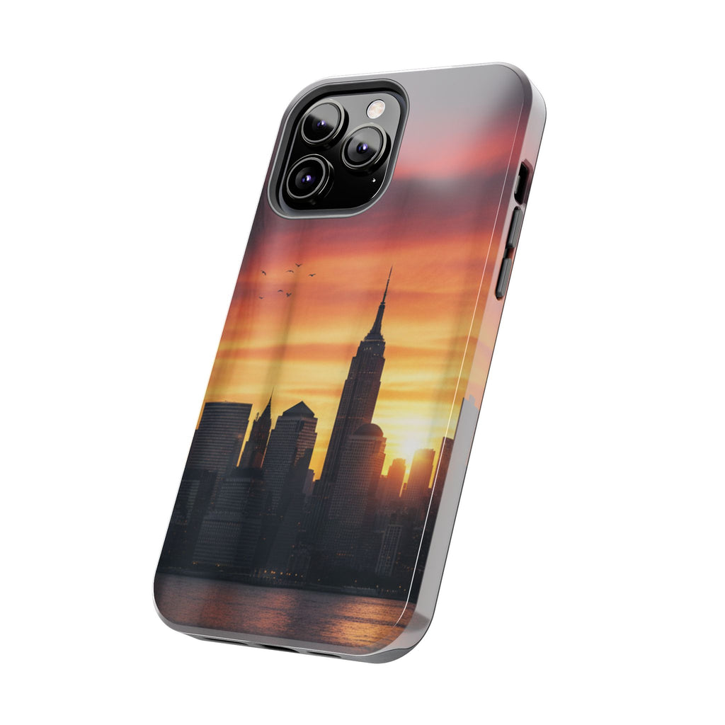 Tough Phone Case — NYC Skyline Sunset Protective Cover