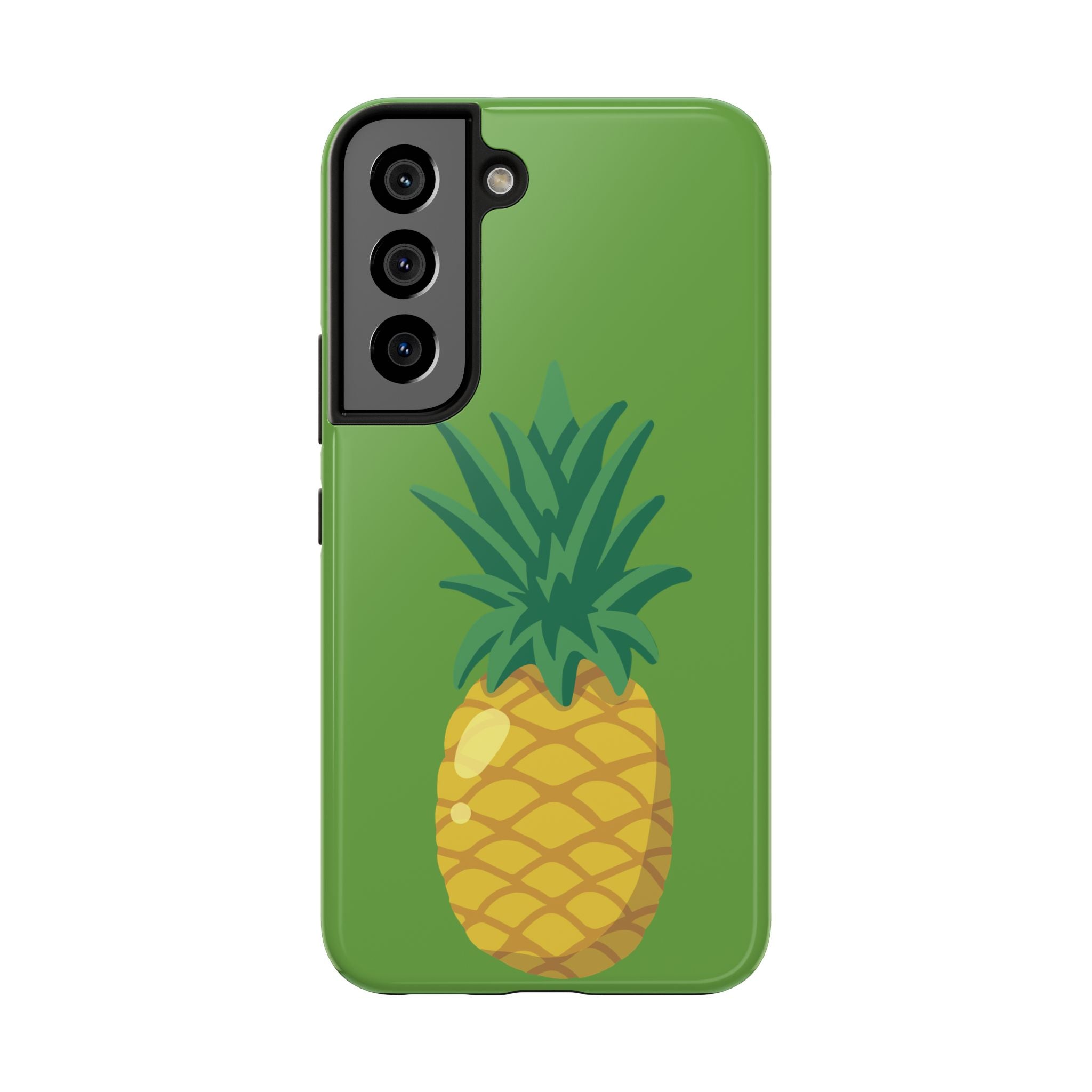 Pineapple Tough Phone Case — Tropical Green Protective Phone Cover