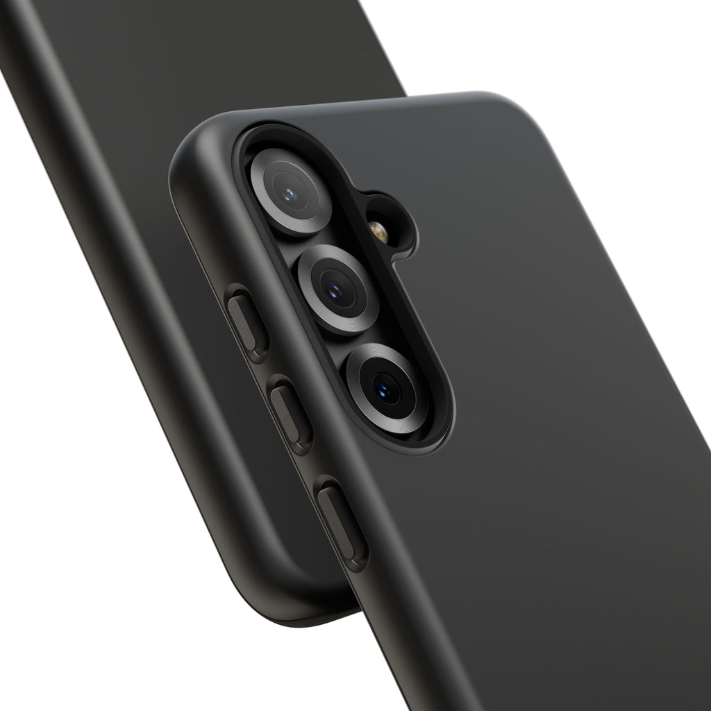 Phone Case - "Progress Over Perfection" Glossy Black Protective Cover