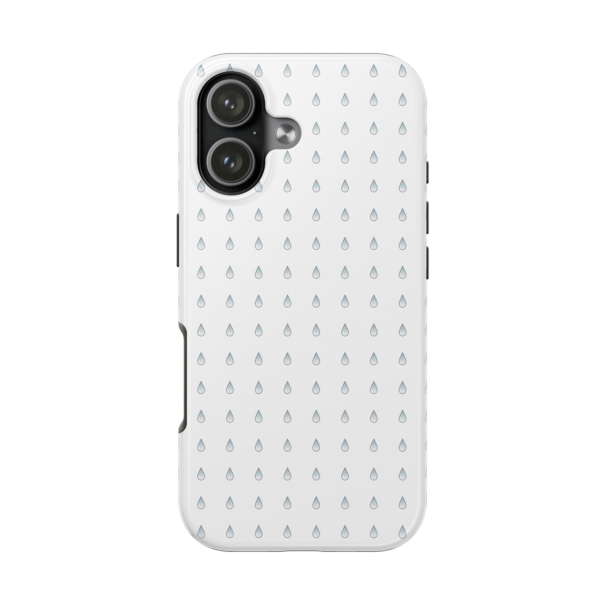 Tough Phone Case — Minimal Raindrop Protective Cover