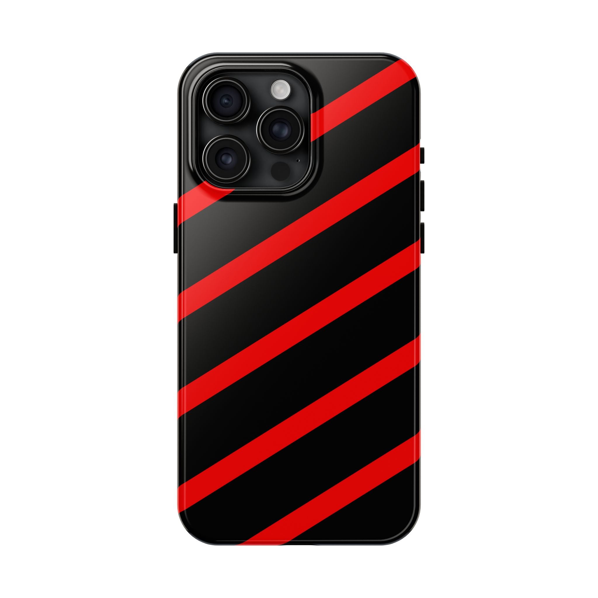 Copy of Tough Phone Case — Blue Diagonal Stripe Shockproof Cover