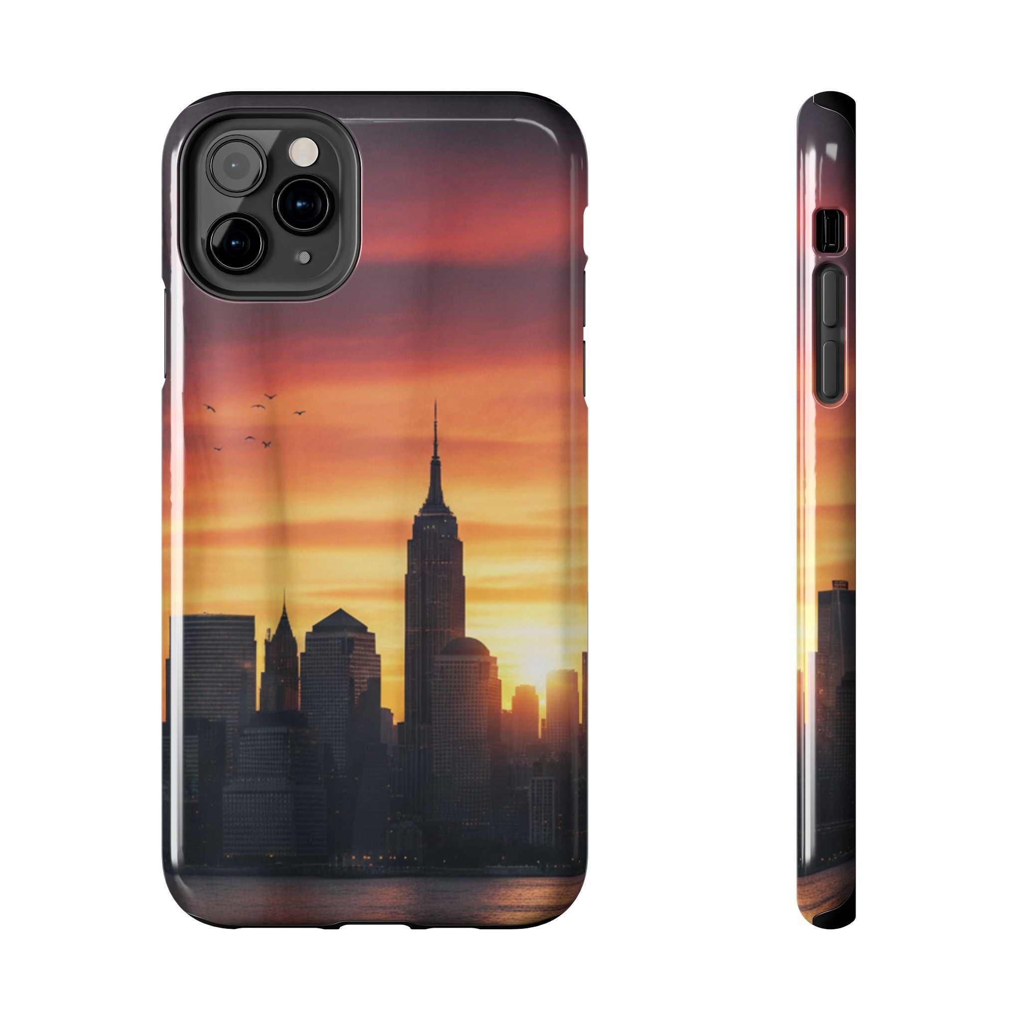 Tough Phone Case — NYC Skyline Sunset Protective Cover