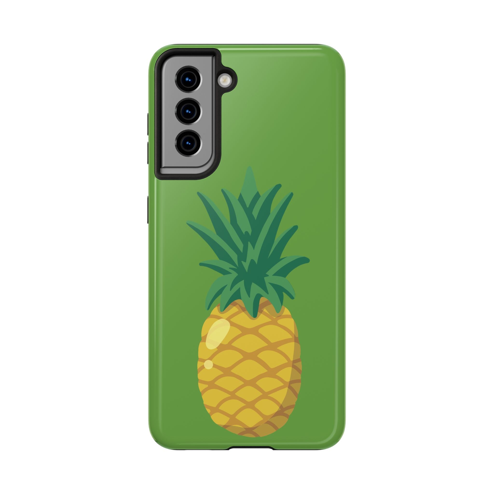 Pineapple Tough Phone Case — Tropical Green Protective Phone Cover