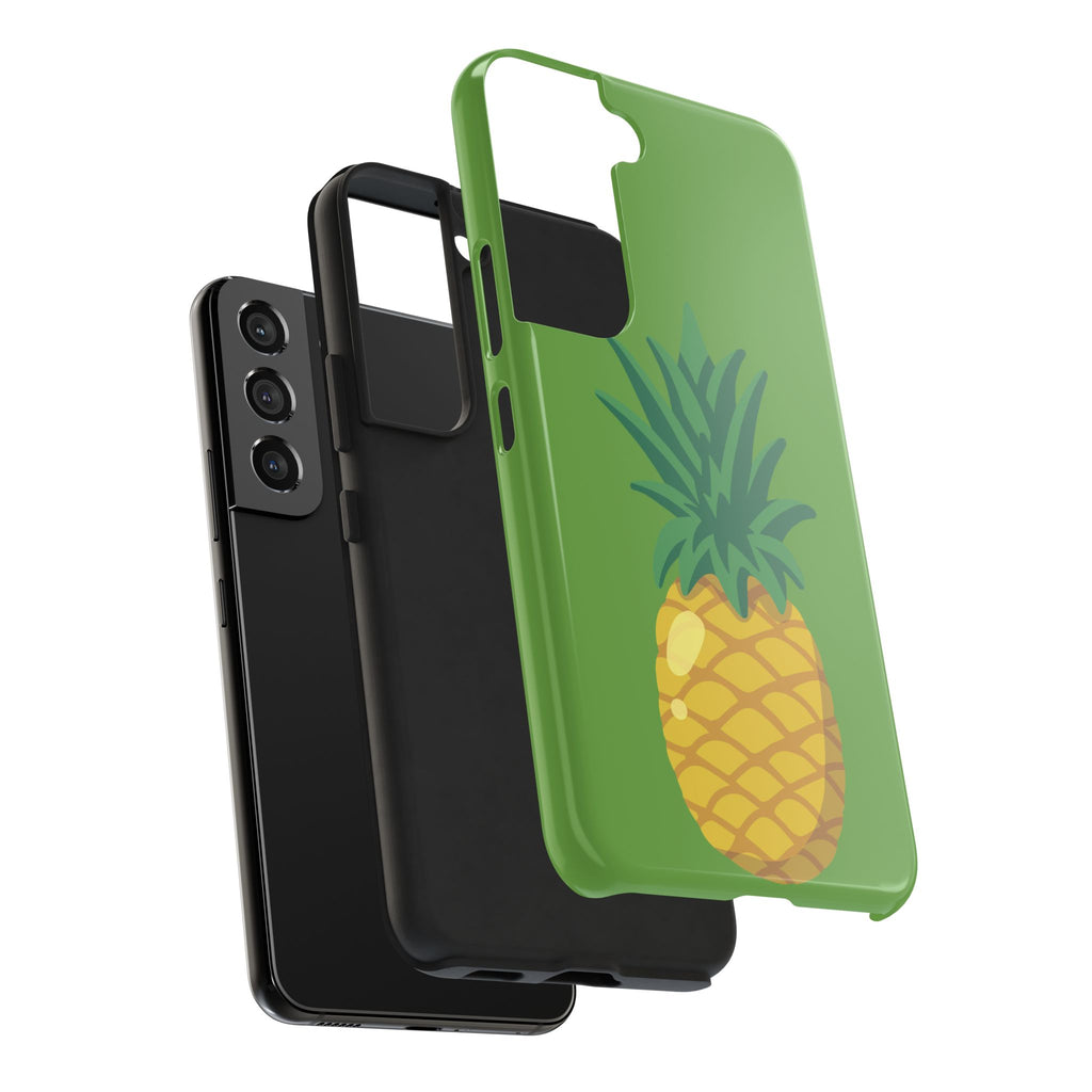Pineapple Tough Phone Case — Tropical Green Protective Phone Cover