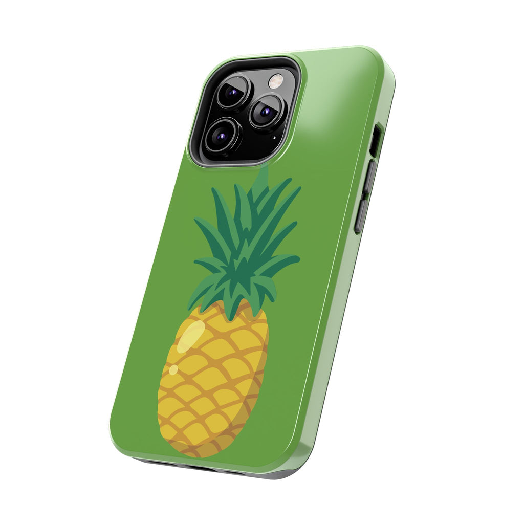 Pineapple Tough Phone Case — Tropical Green Protective Phone Cover