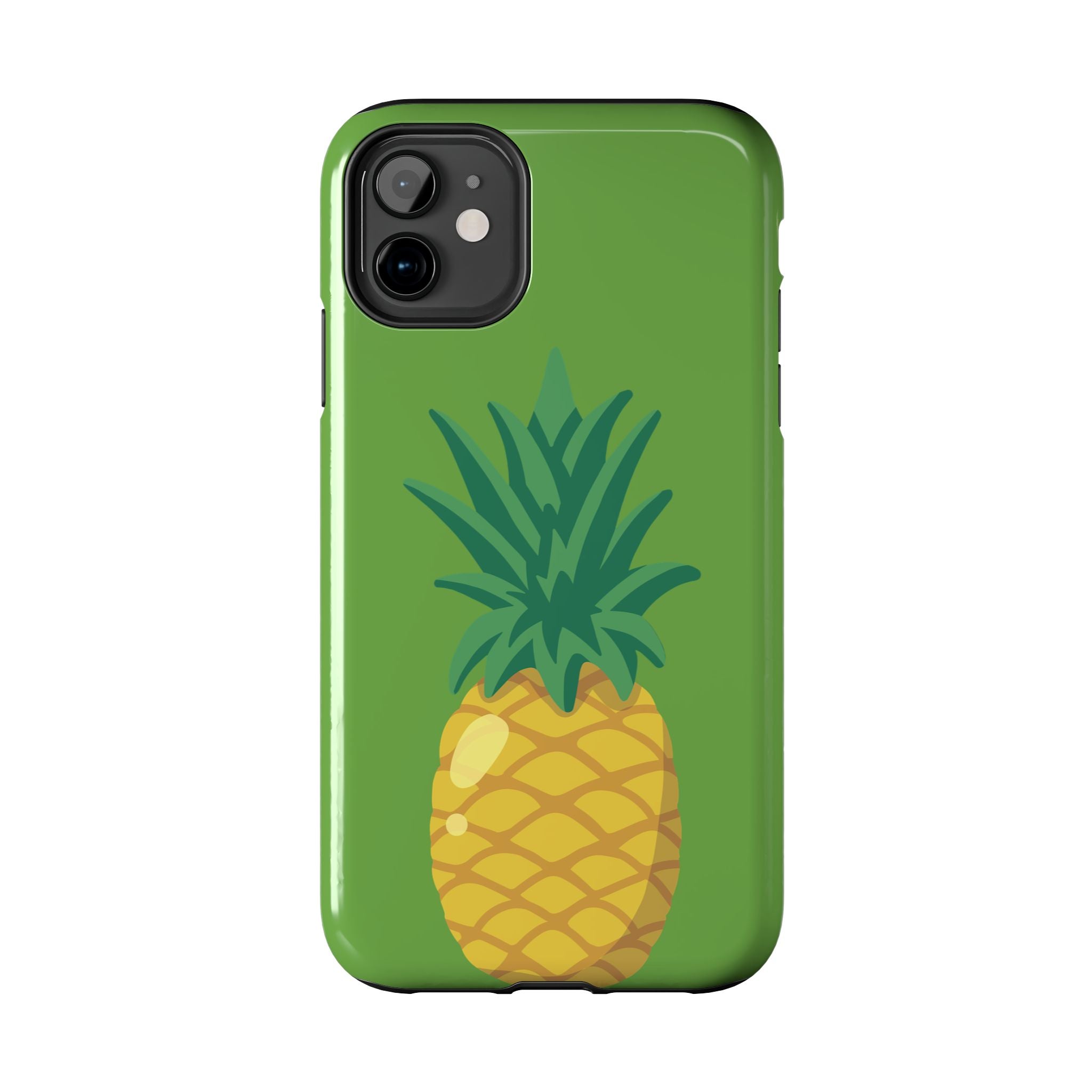 Pineapple Tough Phone Case — Tropical Green Protective Phone Cover