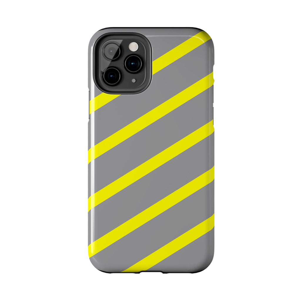 Copy of Tough Phone Case — Blue Diagonal Stripe Shockproof Cover