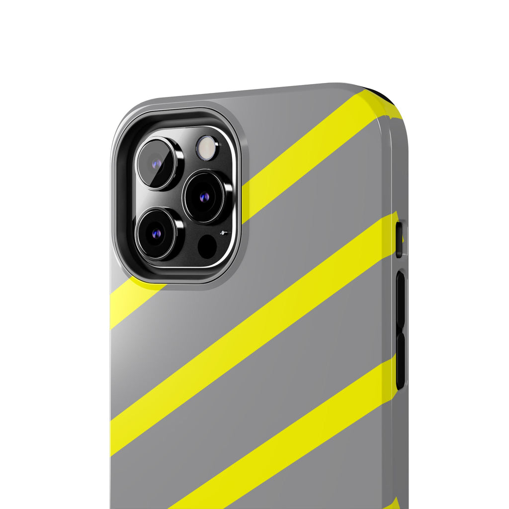 Copy of Tough Phone Case — Blue Diagonal Stripe Shockproof Cover