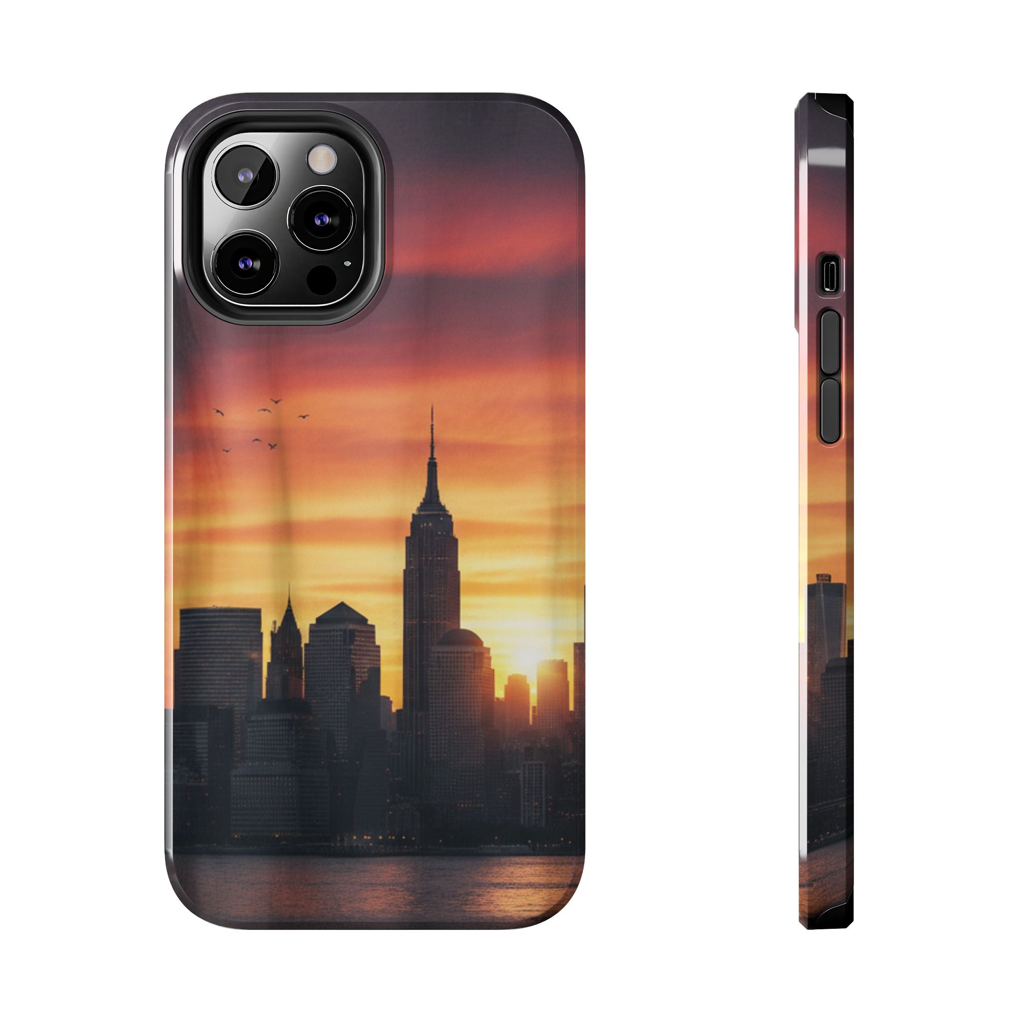 Tough Phone Case — NYC Skyline Sunset Protective Cover