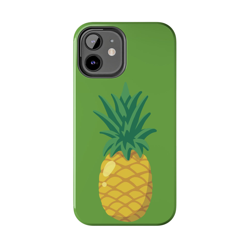 Pineapple Tough Phone Case — Tropical Green Protective Phone Cover