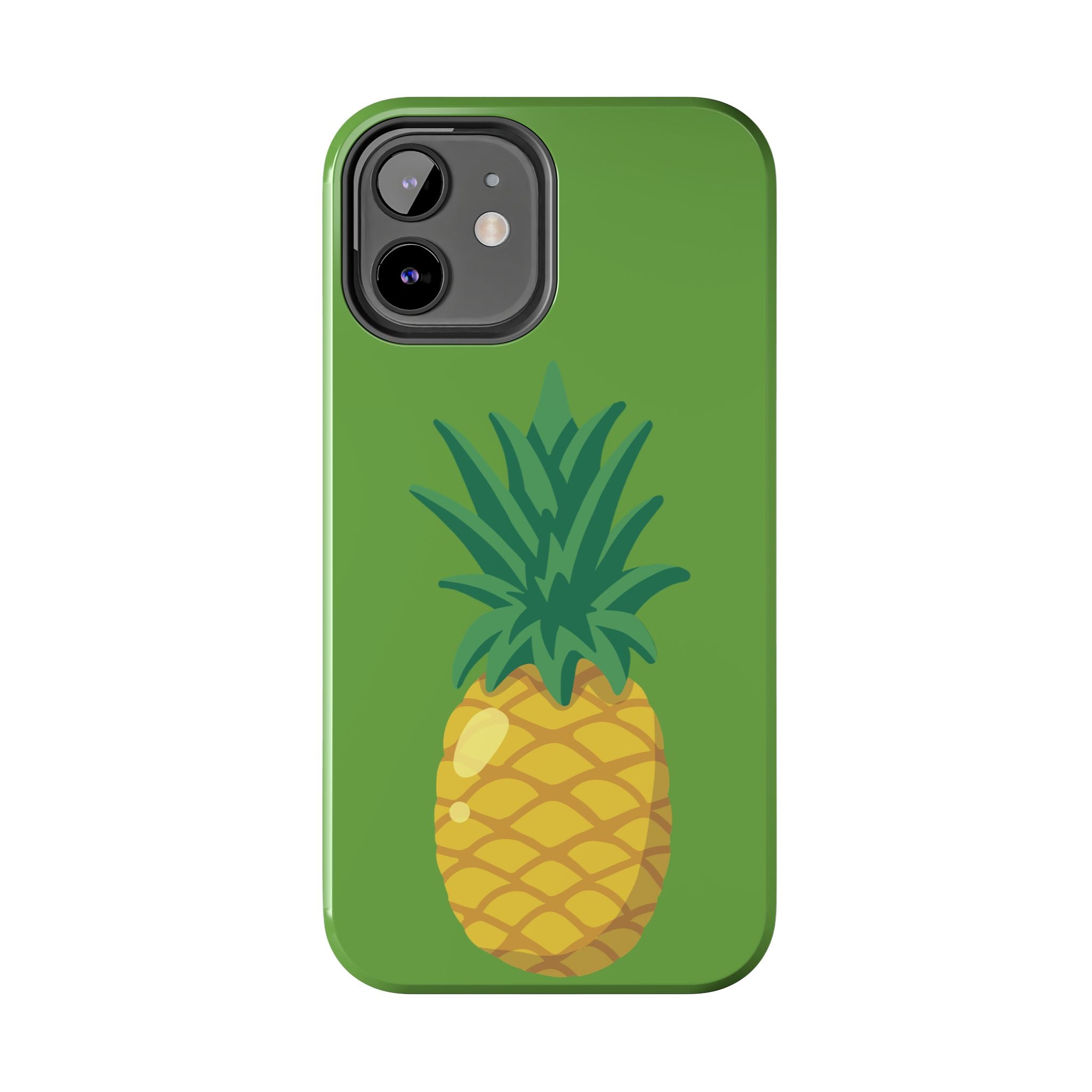 Pineapple Tough Phone Case — Tropical Green Protective Phone Cover