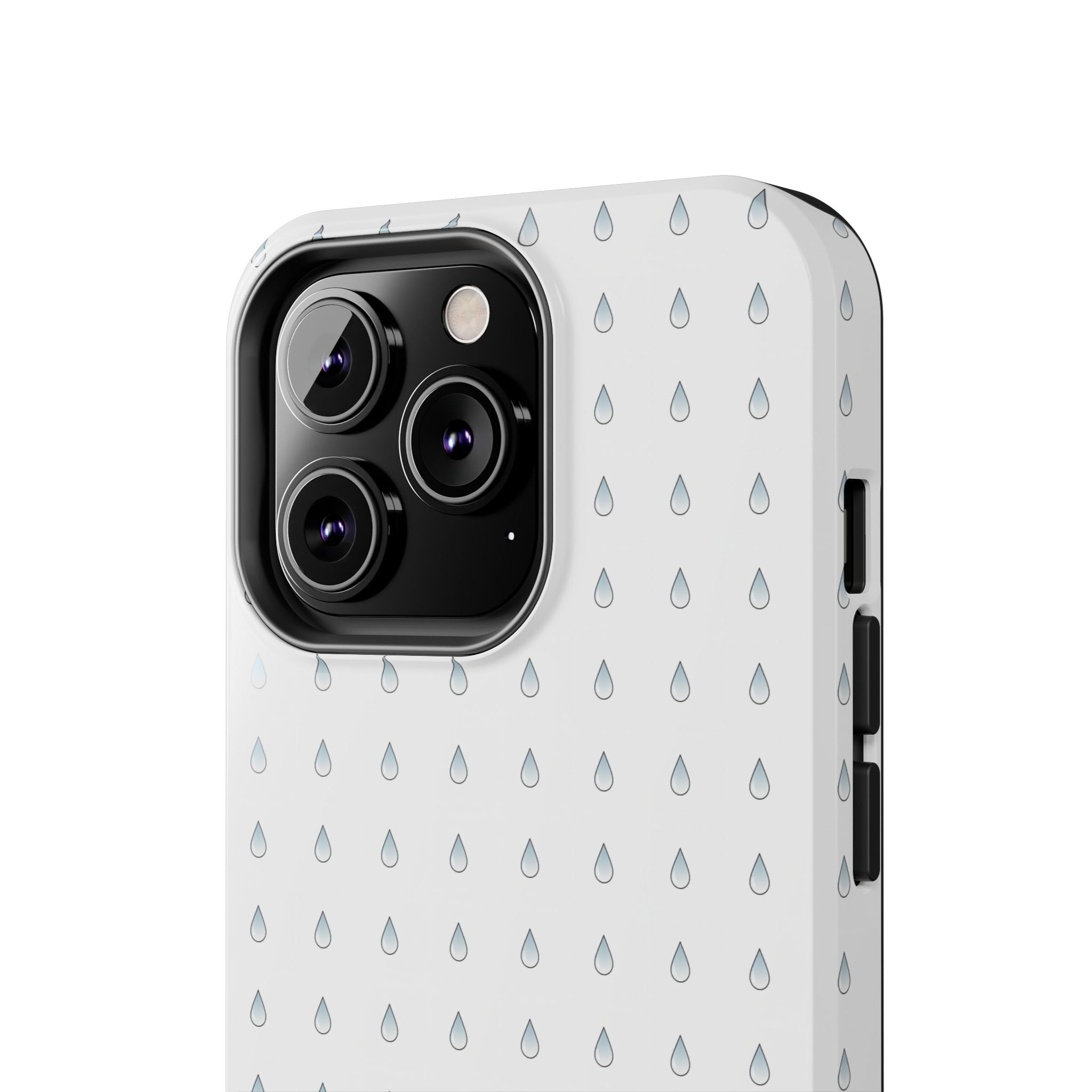Tough Phone Case — Minimal Raindrop Protective Cover