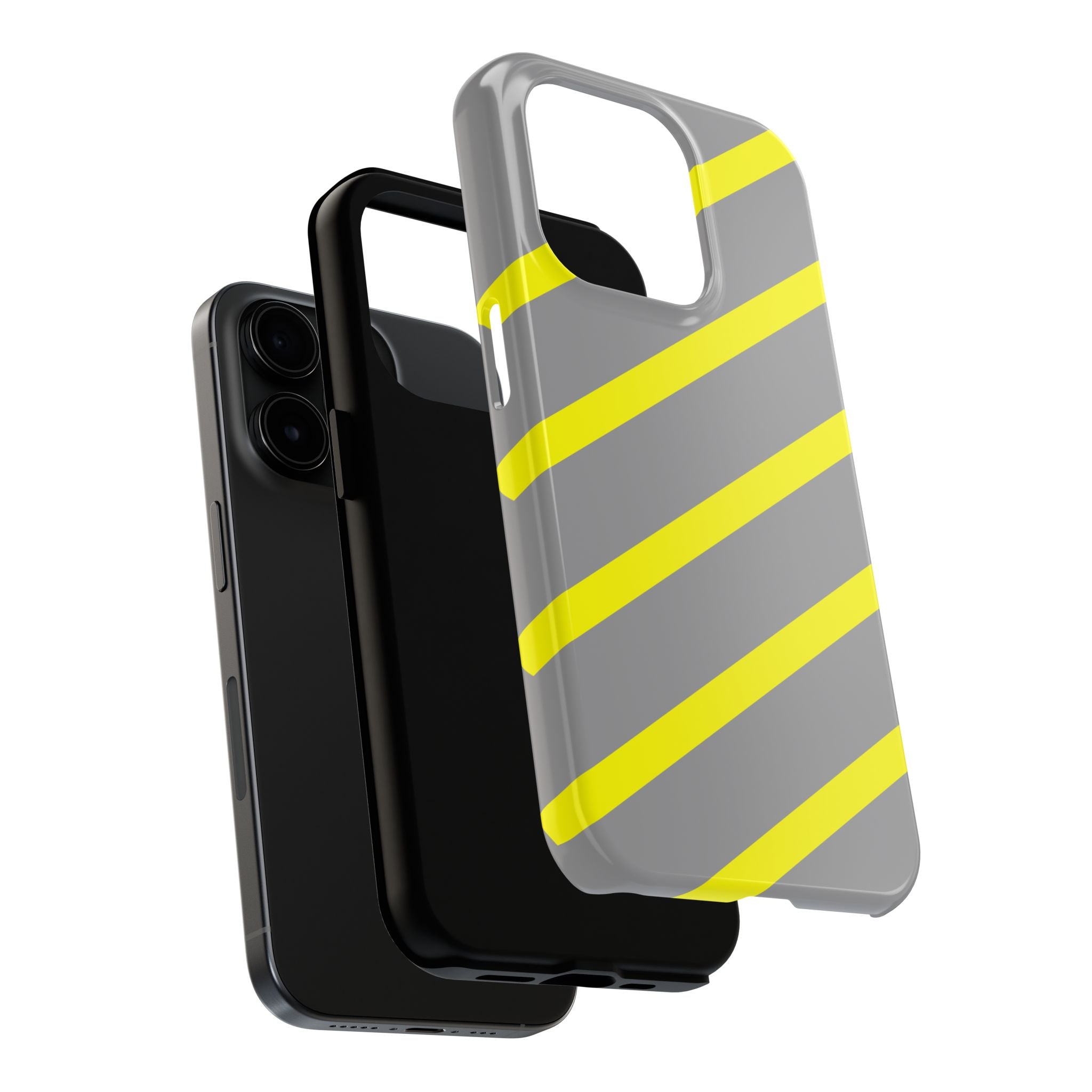 Copy of Tough Phone Case — Blue Diagonal Stripe Shockproof Cover