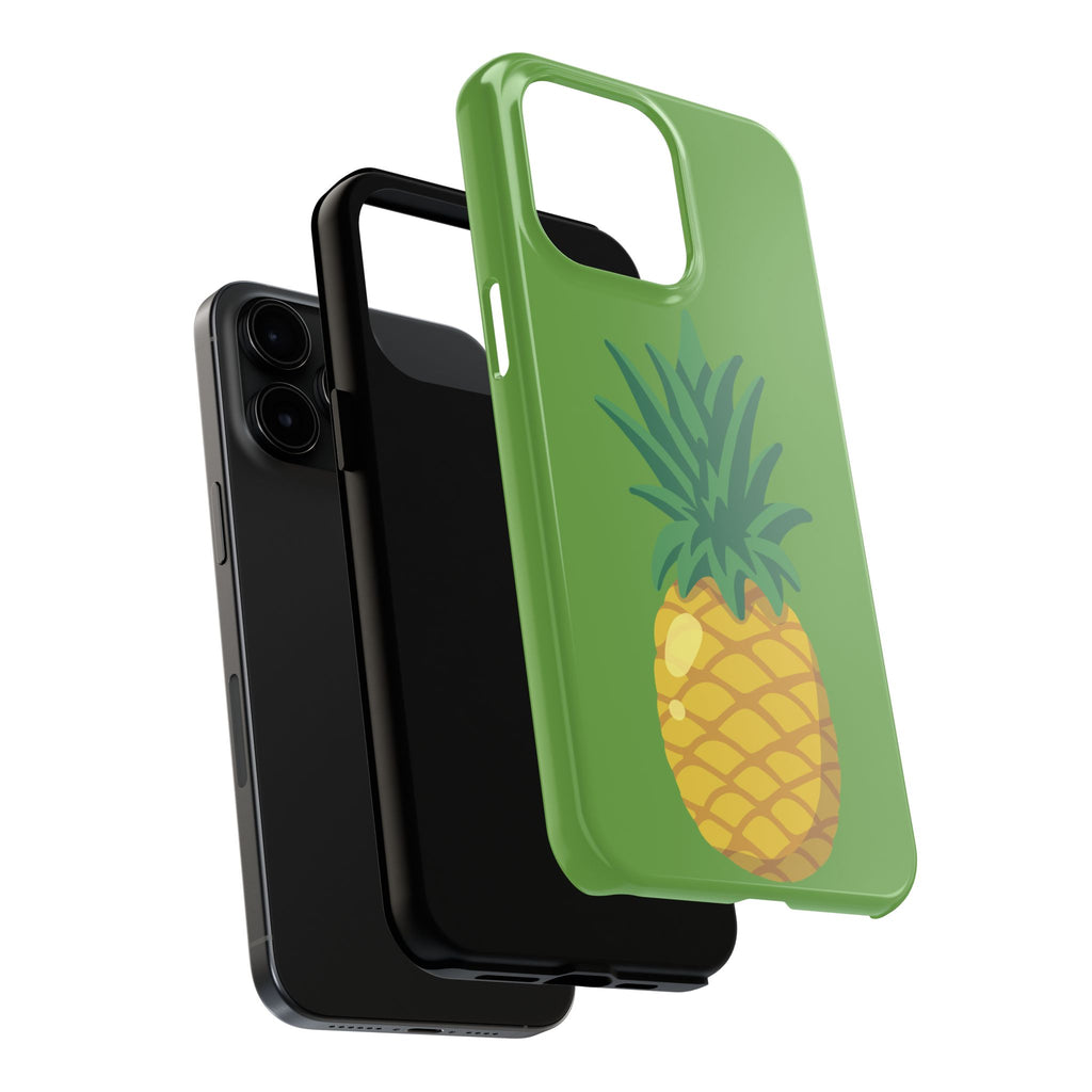 Pineapple Tough Phone Case — Tropical Green Protective Phone Cover