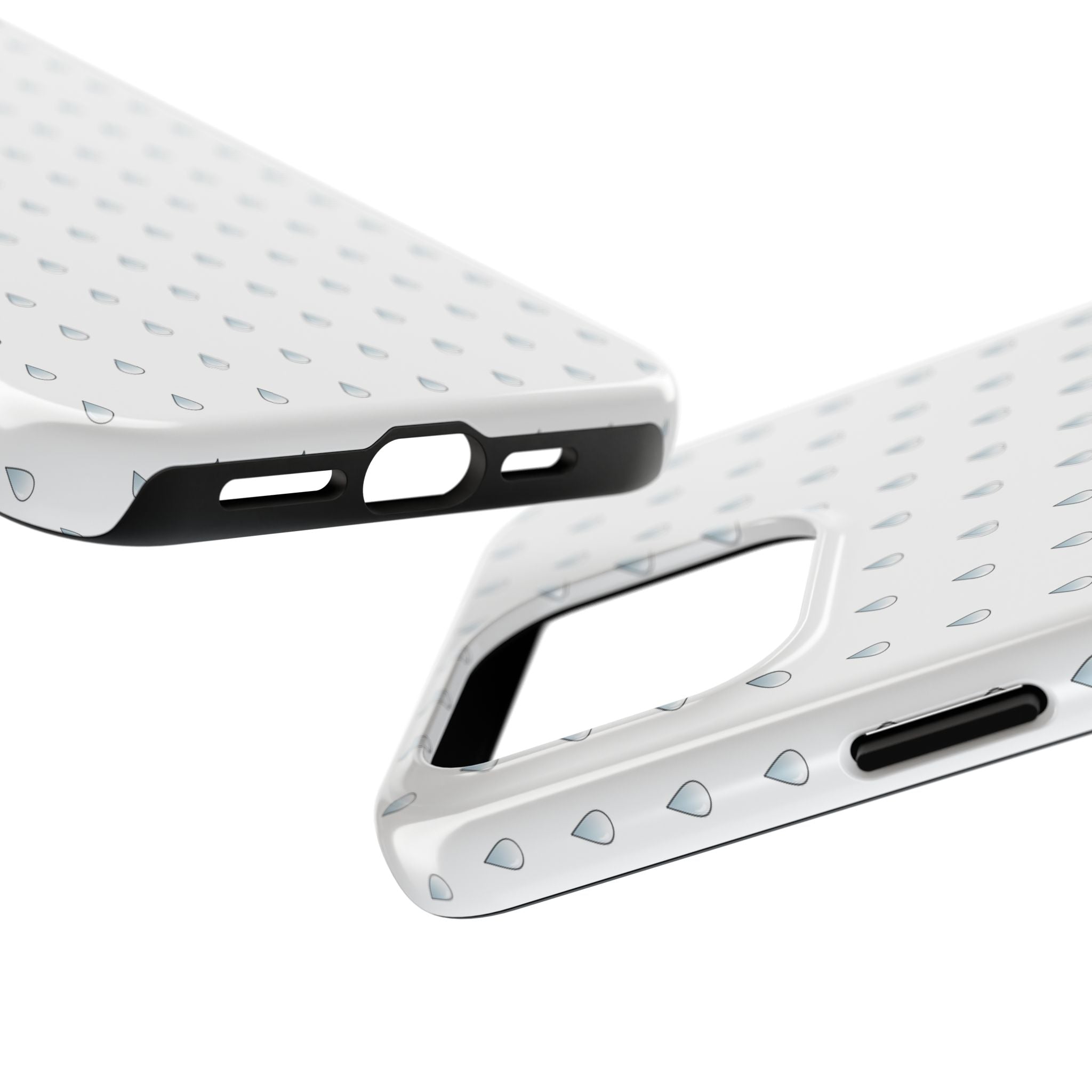 Tough Phone Case — Minimal Raindrop Protective Cover