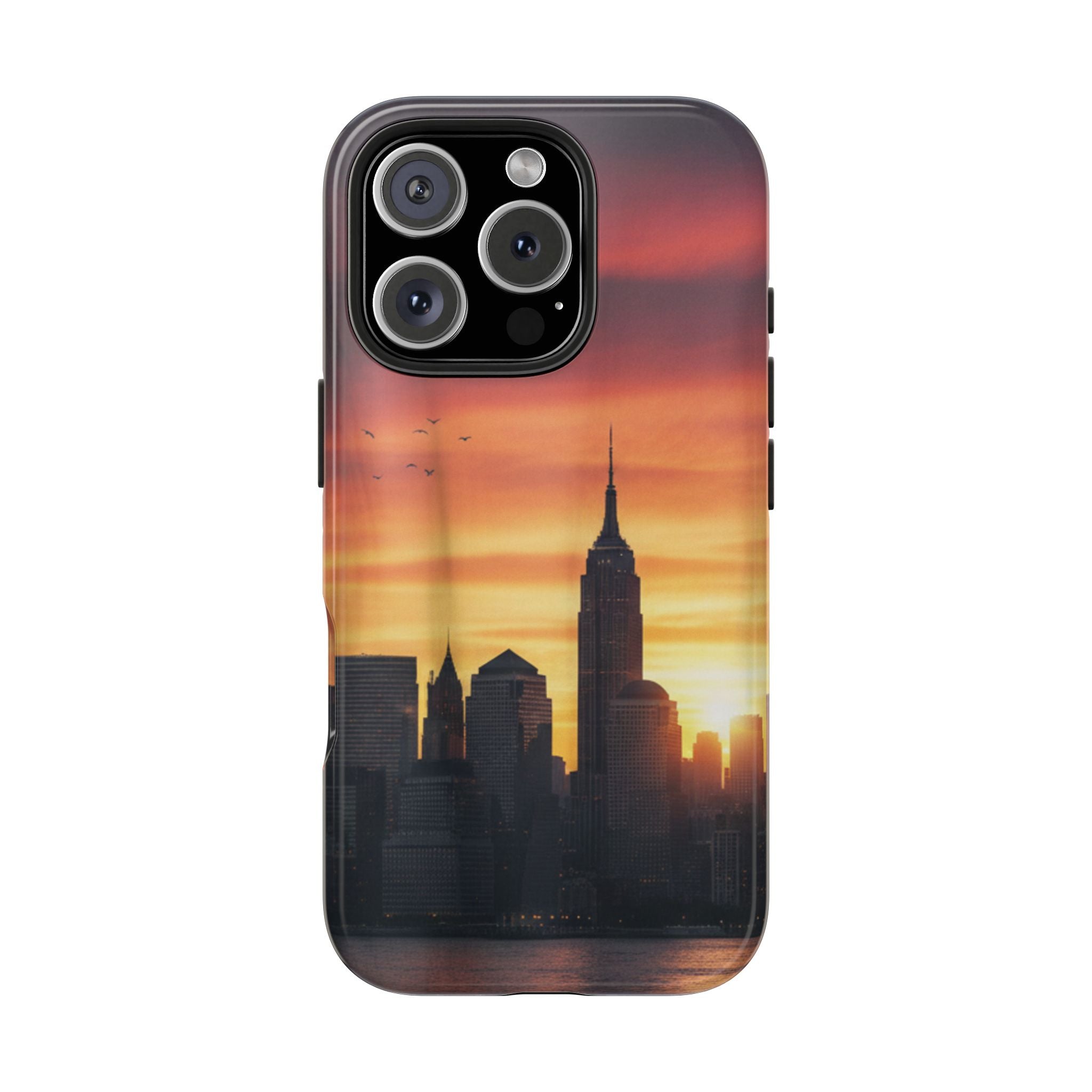 Tough Phone Case — NYC Skyline Sunset Protective Cover
