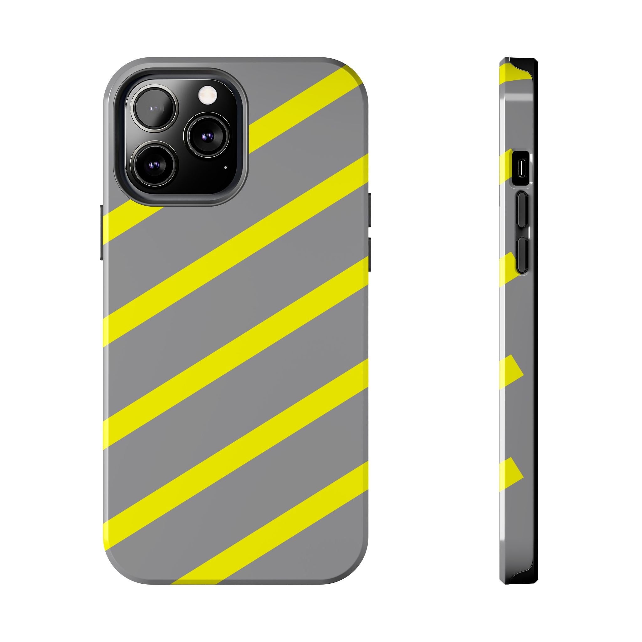 Copy of Tough Phone Case — Blue Diagonal Stripe Shockproof Cover