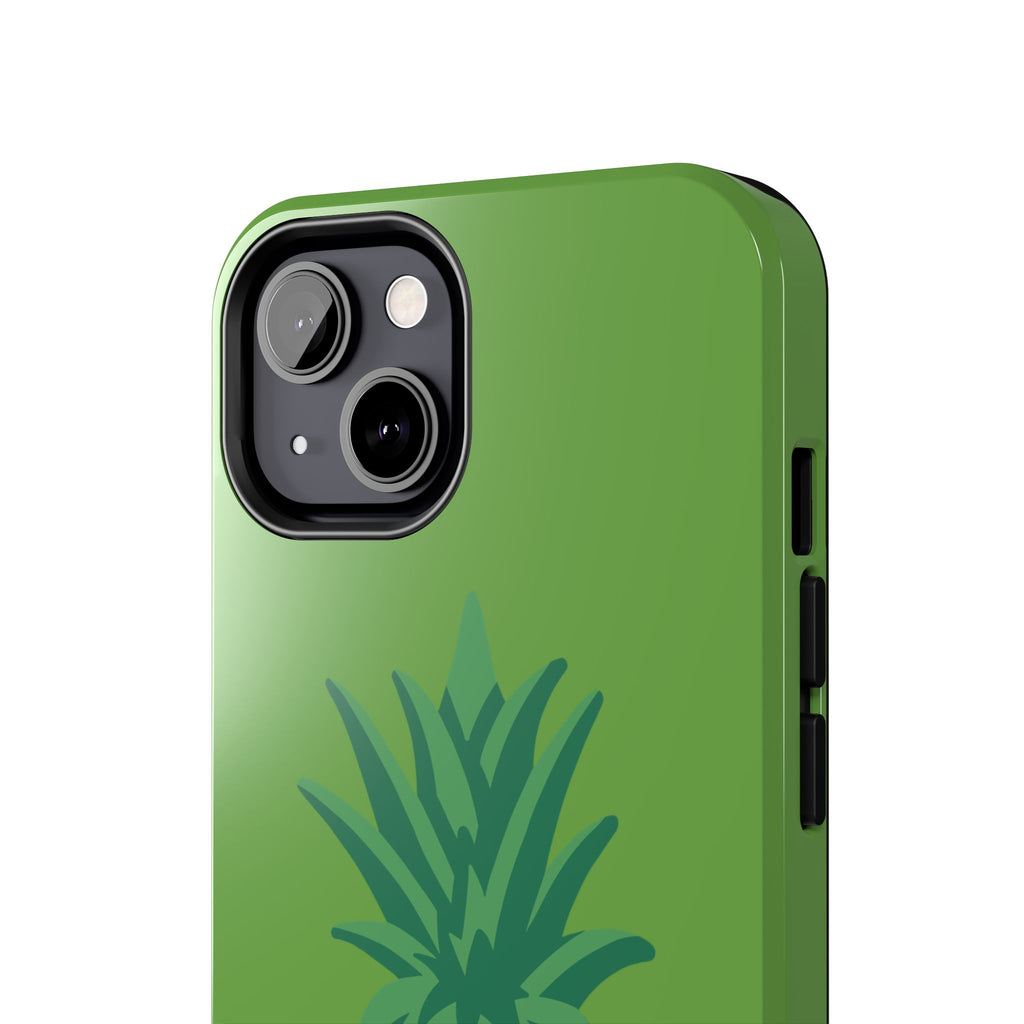 Pineapple Tough Phone Case — Tropical Green Protective Phone Cover