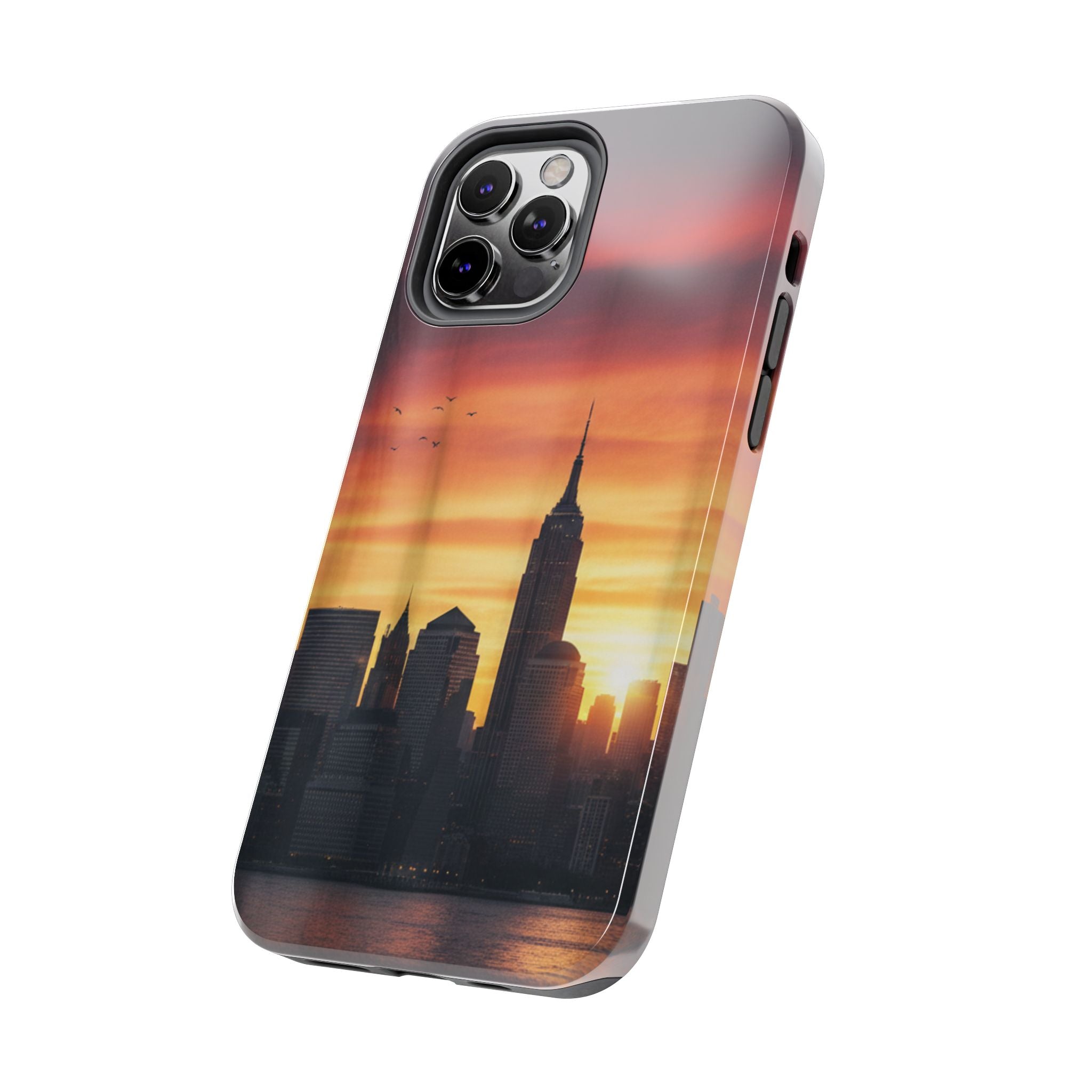Tough Phone Case — NYC Skyline Sunset Protective Cover