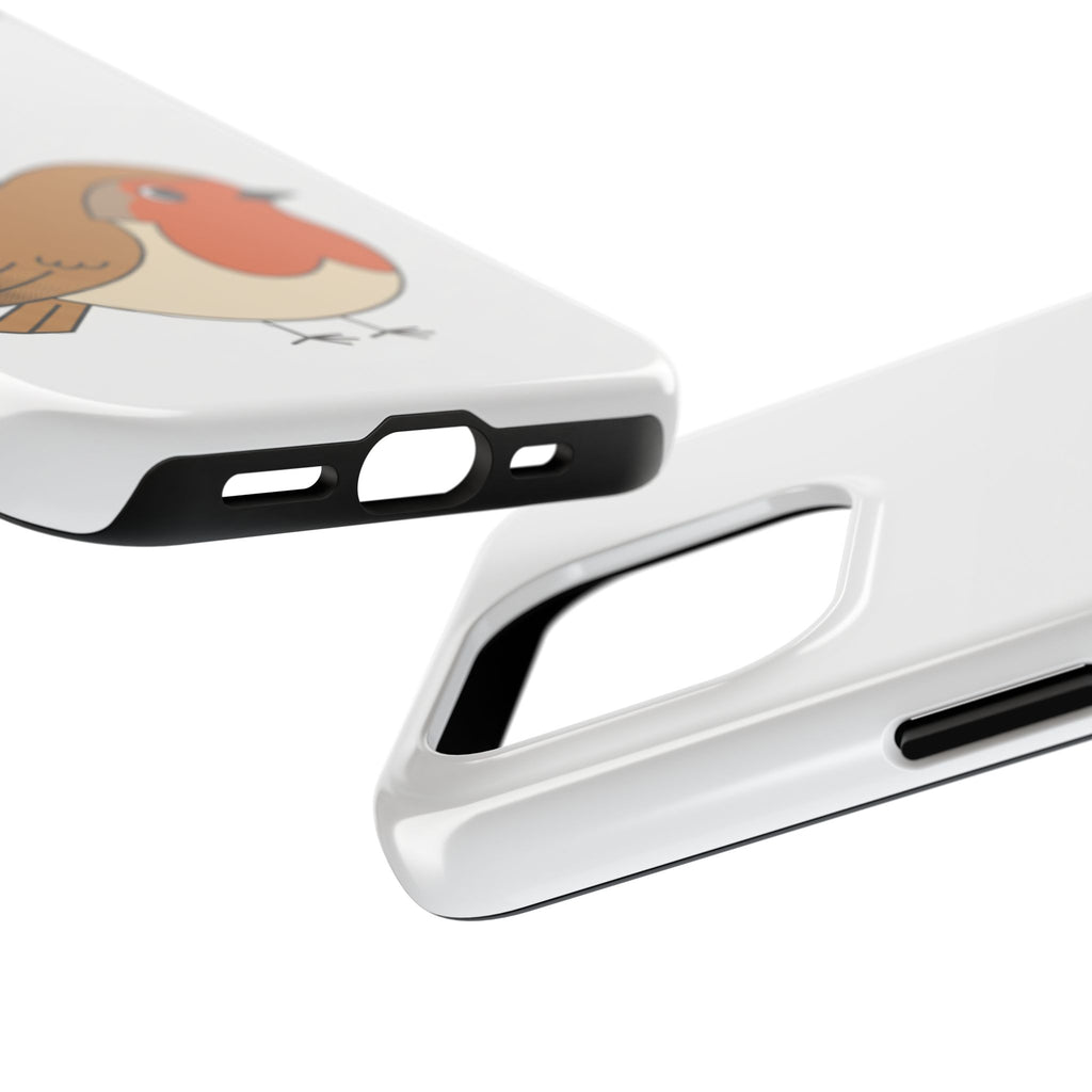 Cute Robin Tough Phone Case — Protective Bird iPhone Case