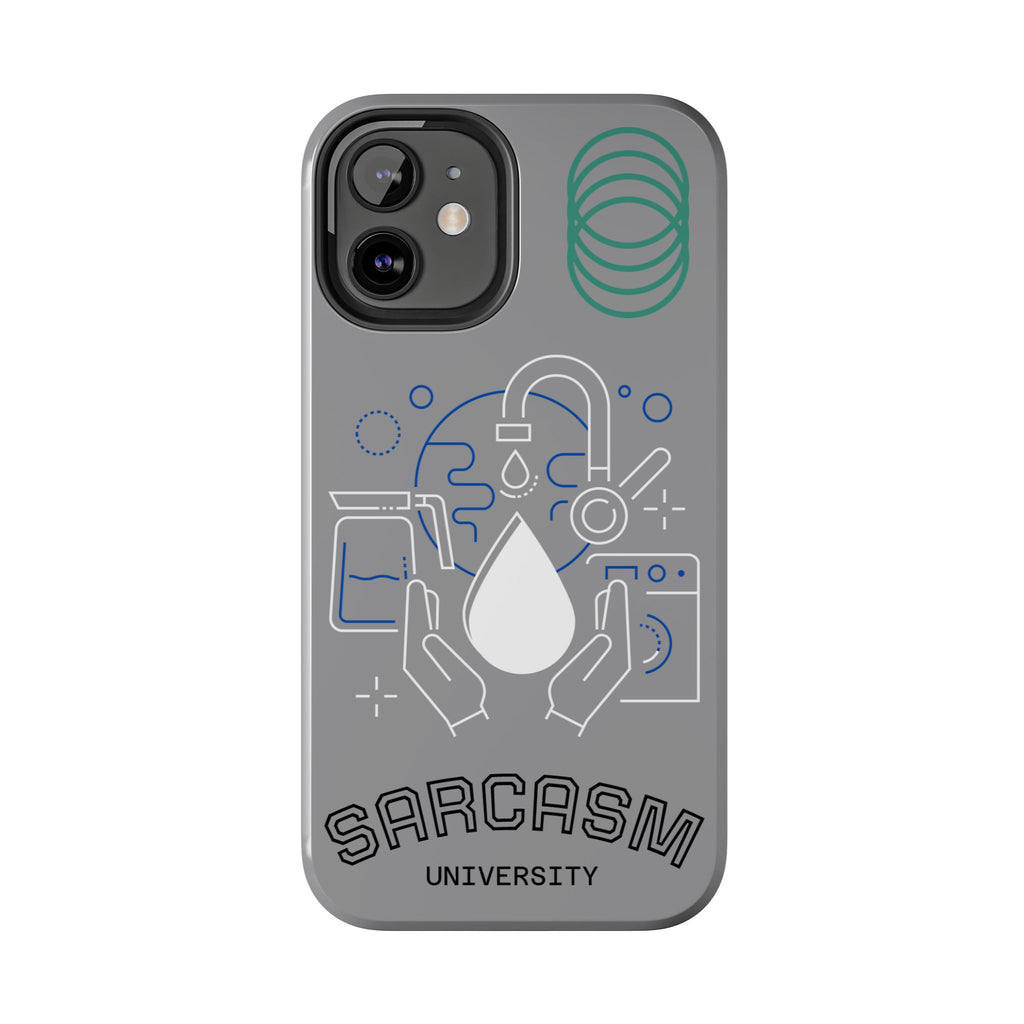 Sarcasm University Tough Phone Case — Scientific Lab Drop Design