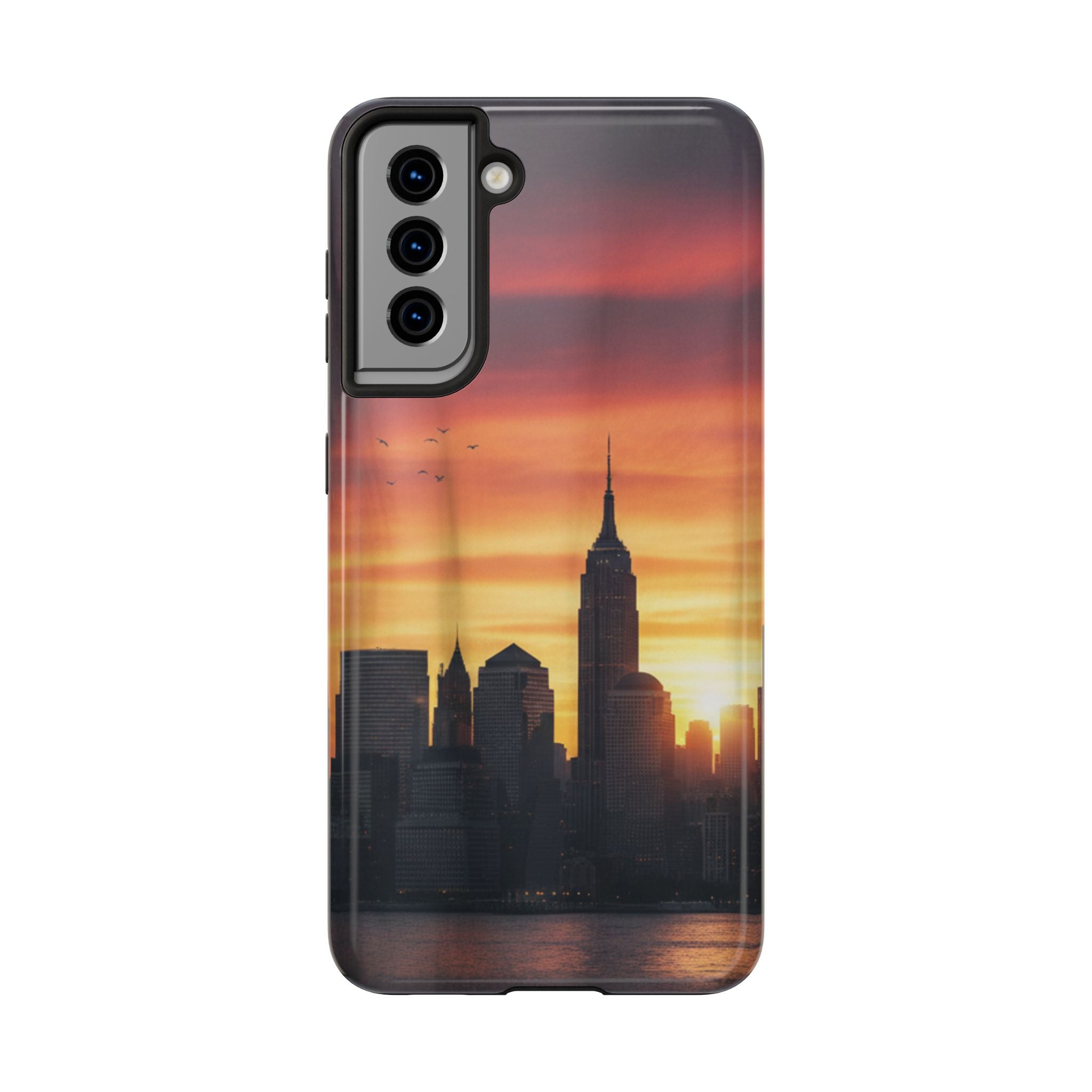Tough Phone Case — NYC Skyline Sunset Protective Cover