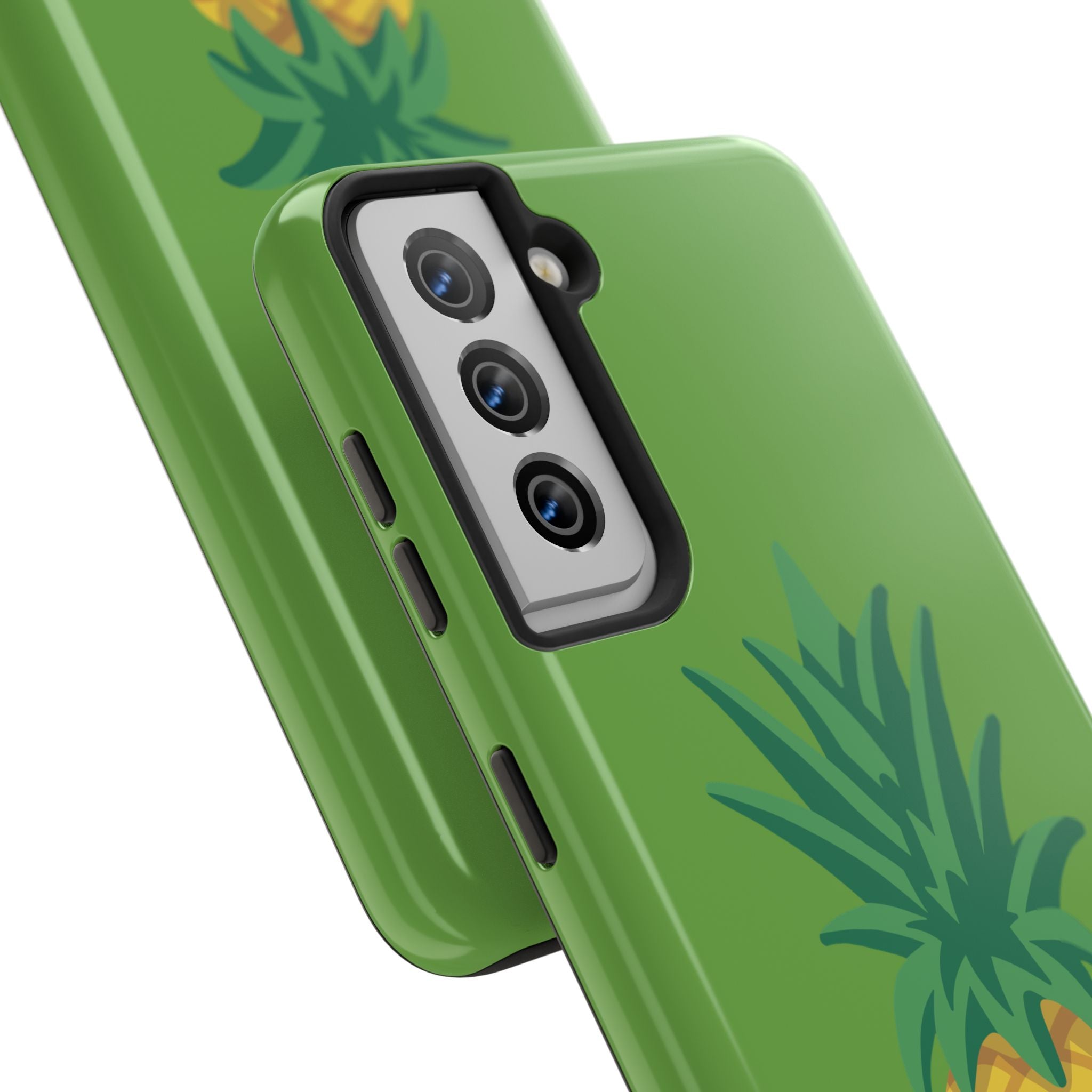Pineapple Tough Phone Case — Tropical Green Protective Phone Cover