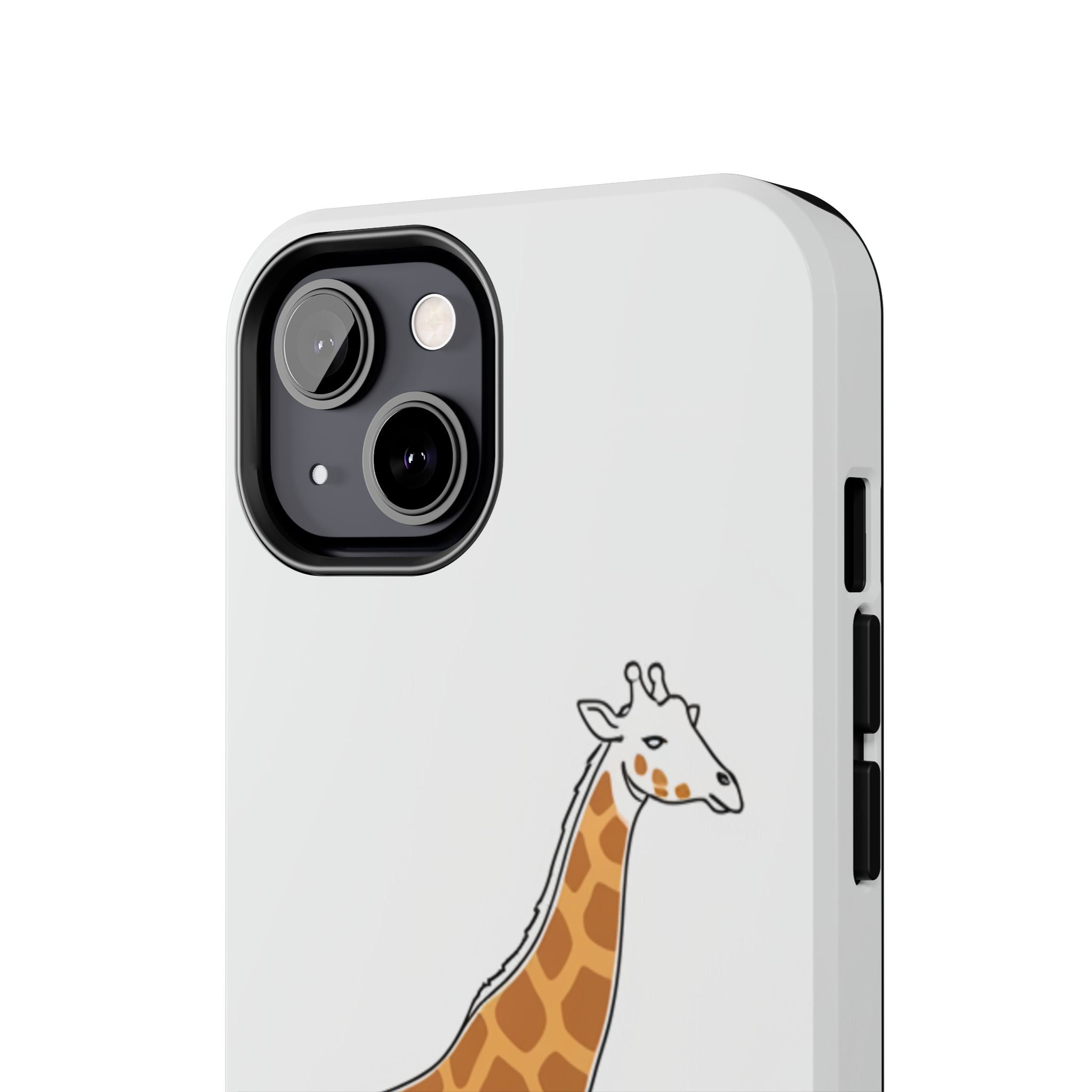 Giraffe Tough Phone Case — Cute Safari Animal Protective Cover