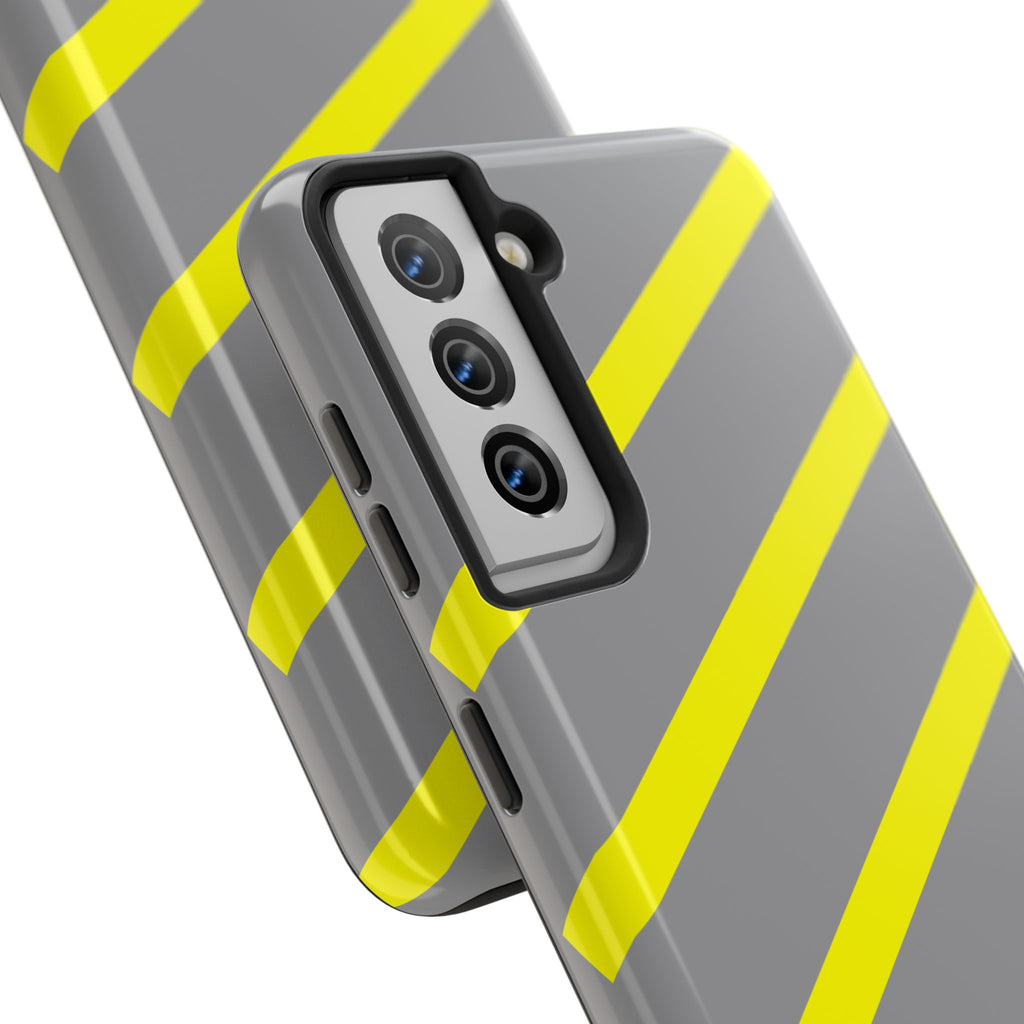 Copy of Tough Phone Case — Blue Diagonal Stripe Shockproof Cover