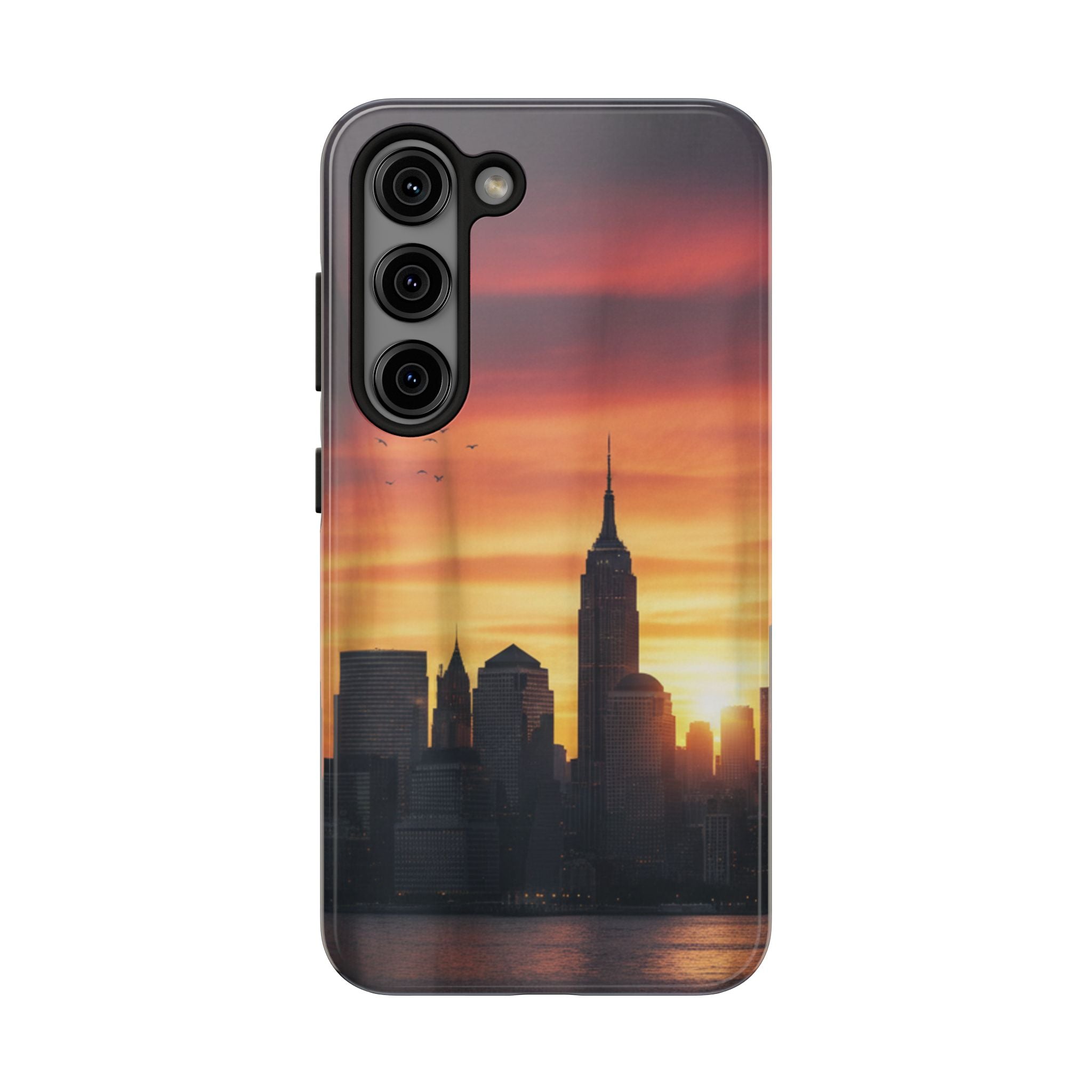 Tough Phone Case — NYC Skyline Sunset Protective Cover