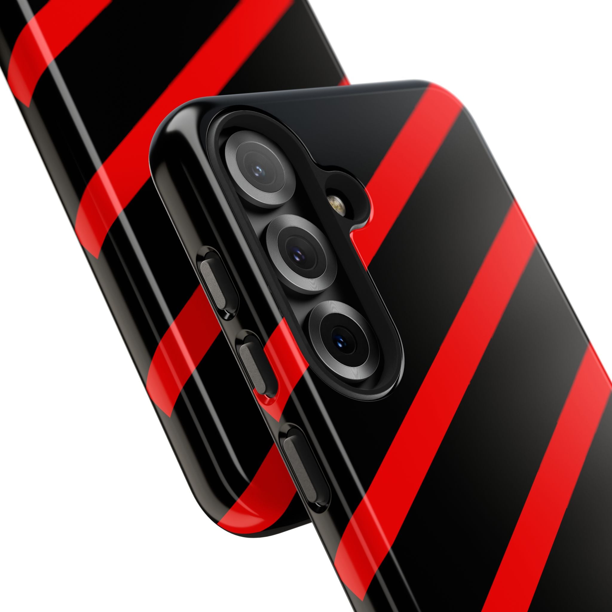 Copy of Tough Phone Case — Blue Diagonal Stripe Shockproof Cover