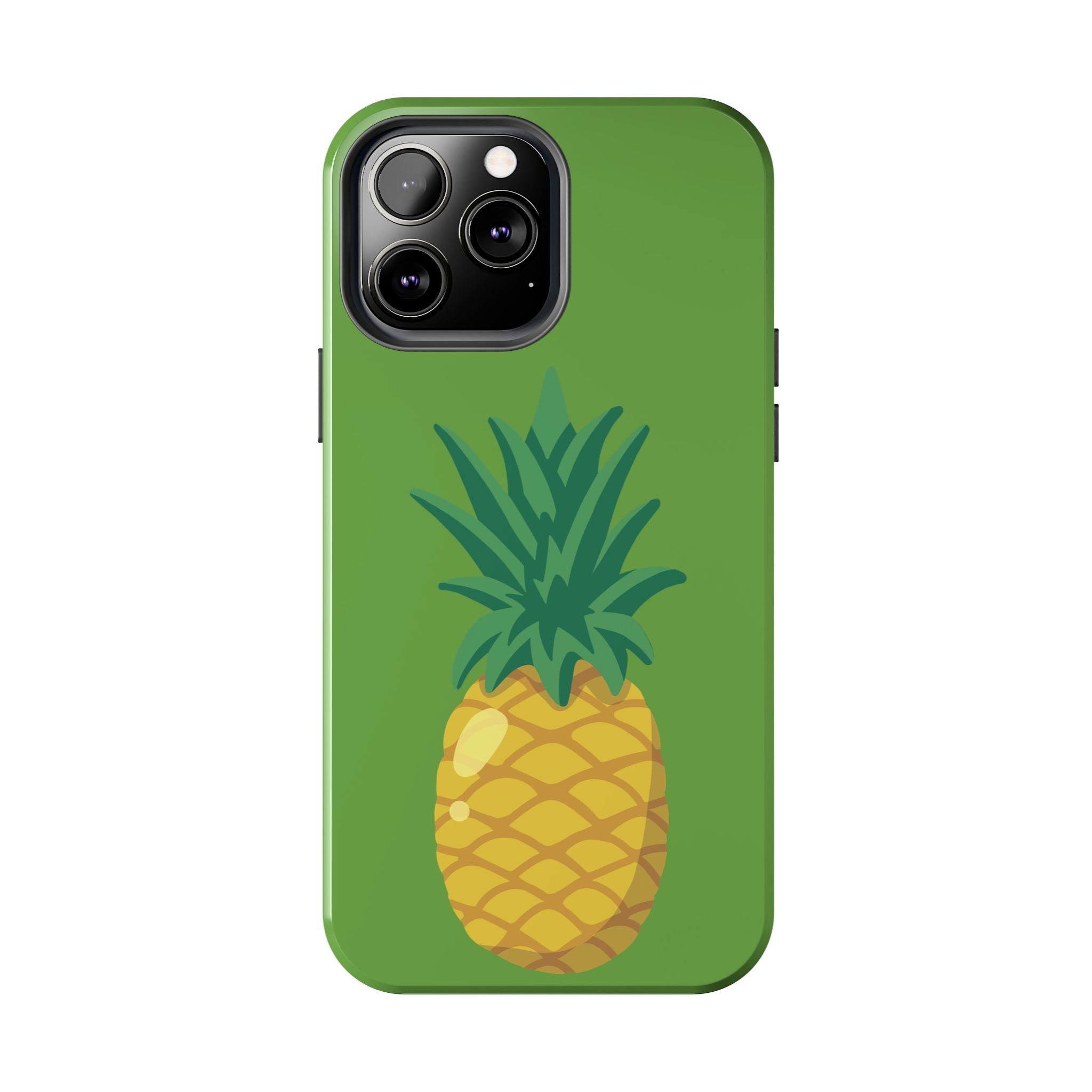 Pineapple Tough Phone Case — Tropical Green Protective Phone Cover