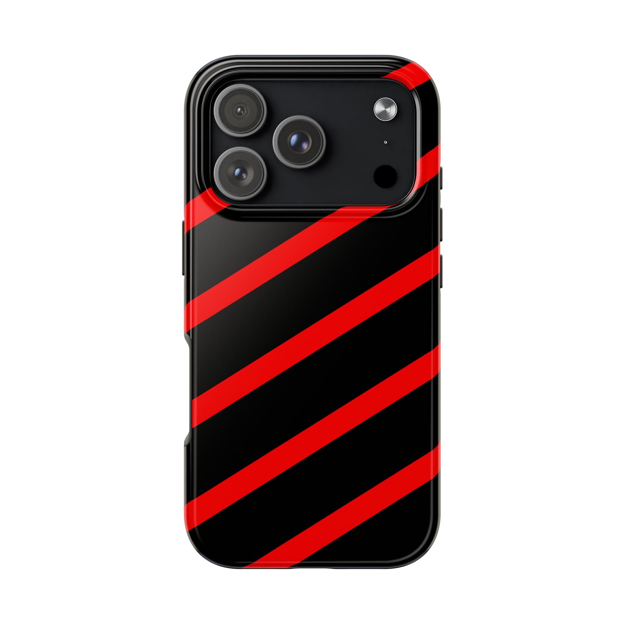 Copy of Tough Phone Case — Blue Diagonal Stripe Shockproof Cover