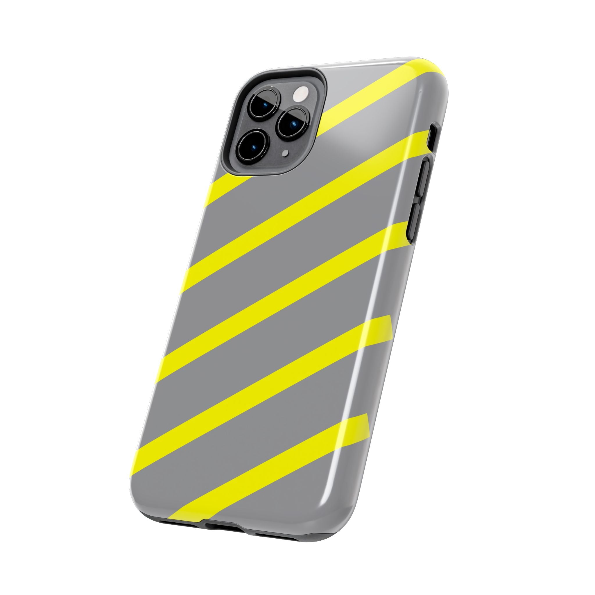 Copy of Tough Phone Case — Blue Diagonal Stripe Shockproof Cover