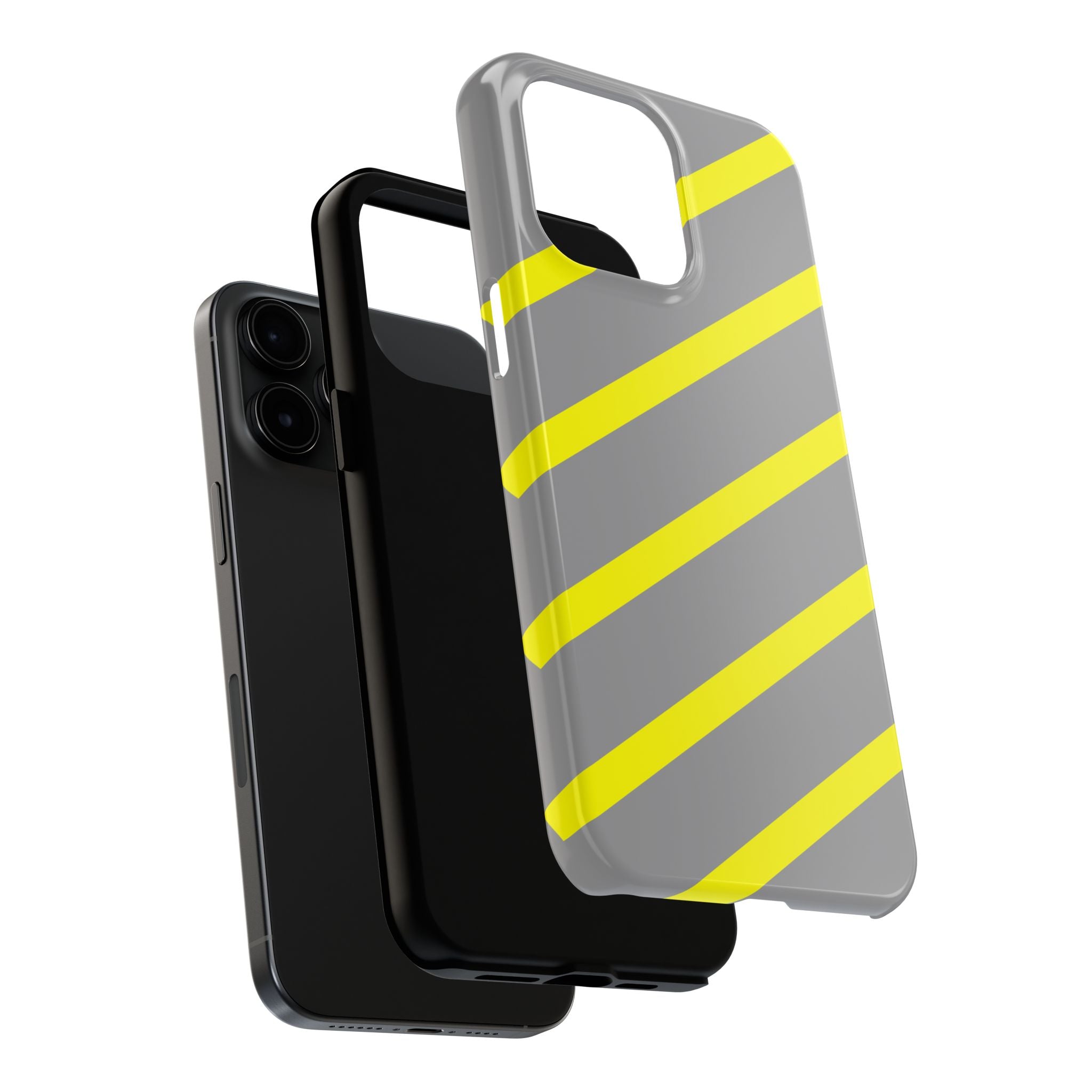 Copy of Tough Phone Case — Blue Diagonal Stripe Shockproof Cover