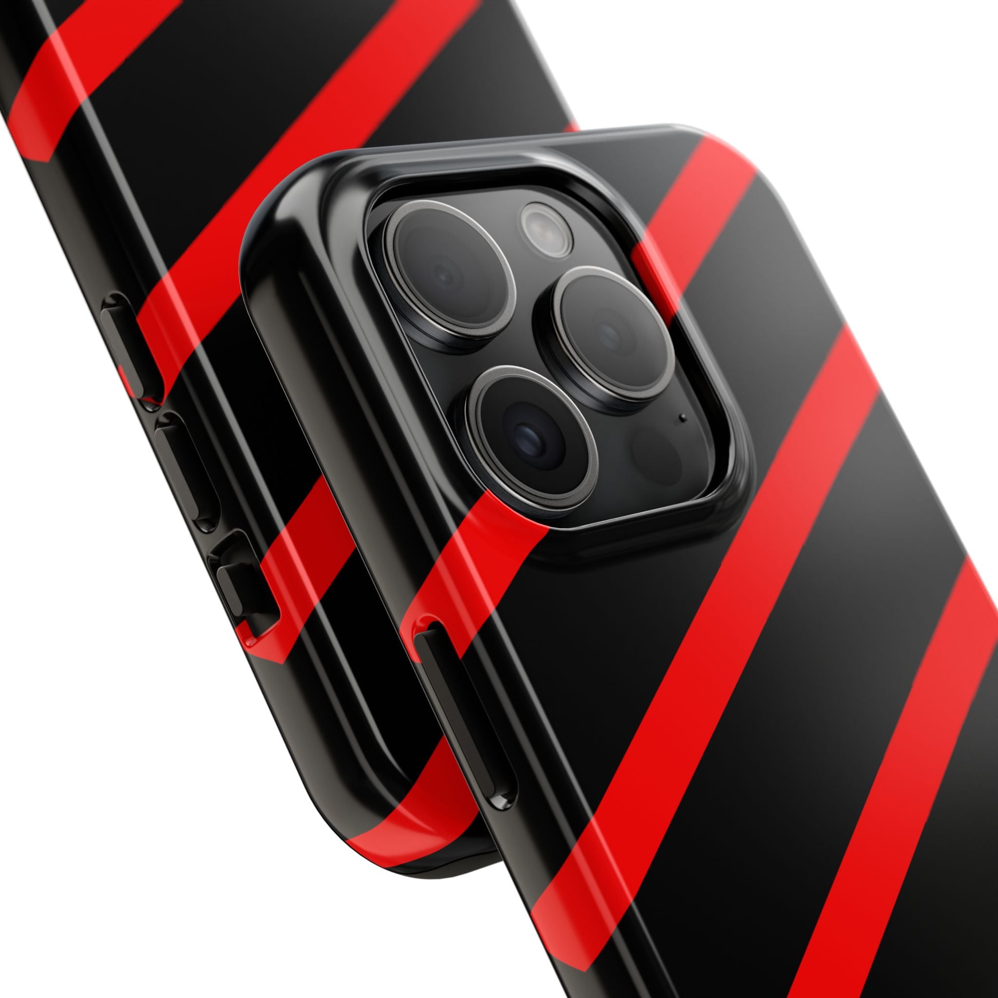 Copy of Tough Phone Case — Blue Diagonal Stripe Shockproof Cover