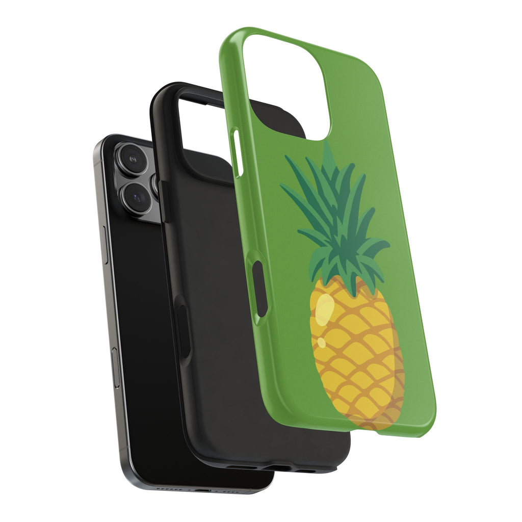 Pineapple Tough Phone Case — Tropical Green Protective Phone Cover